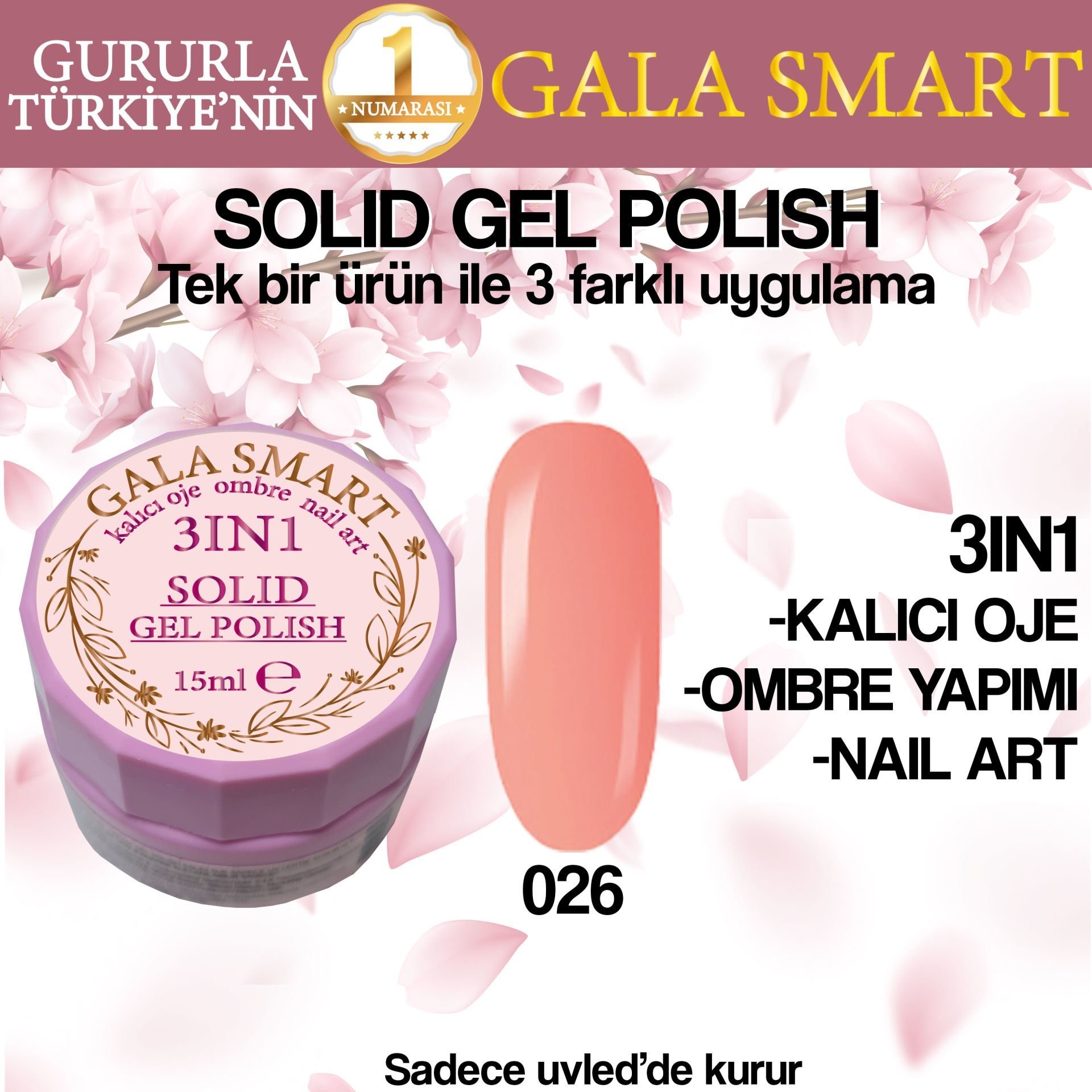 KREM KALICI OJE 15 ML  - 026