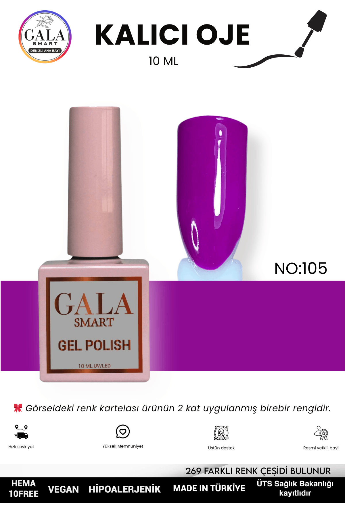 MOR KALICI OJE 10 ML