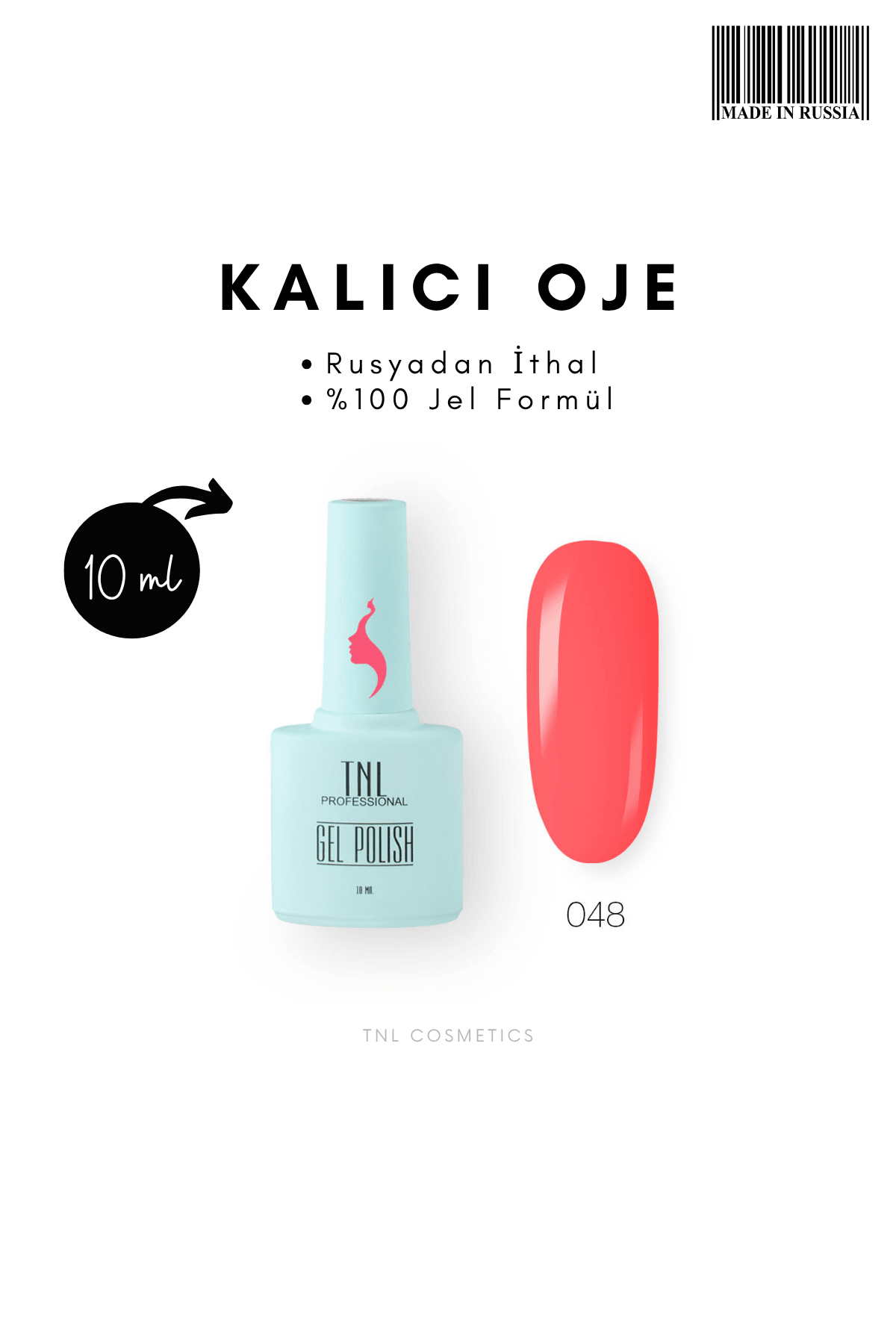 TNL Kalıcı Oje 10 ML - 048