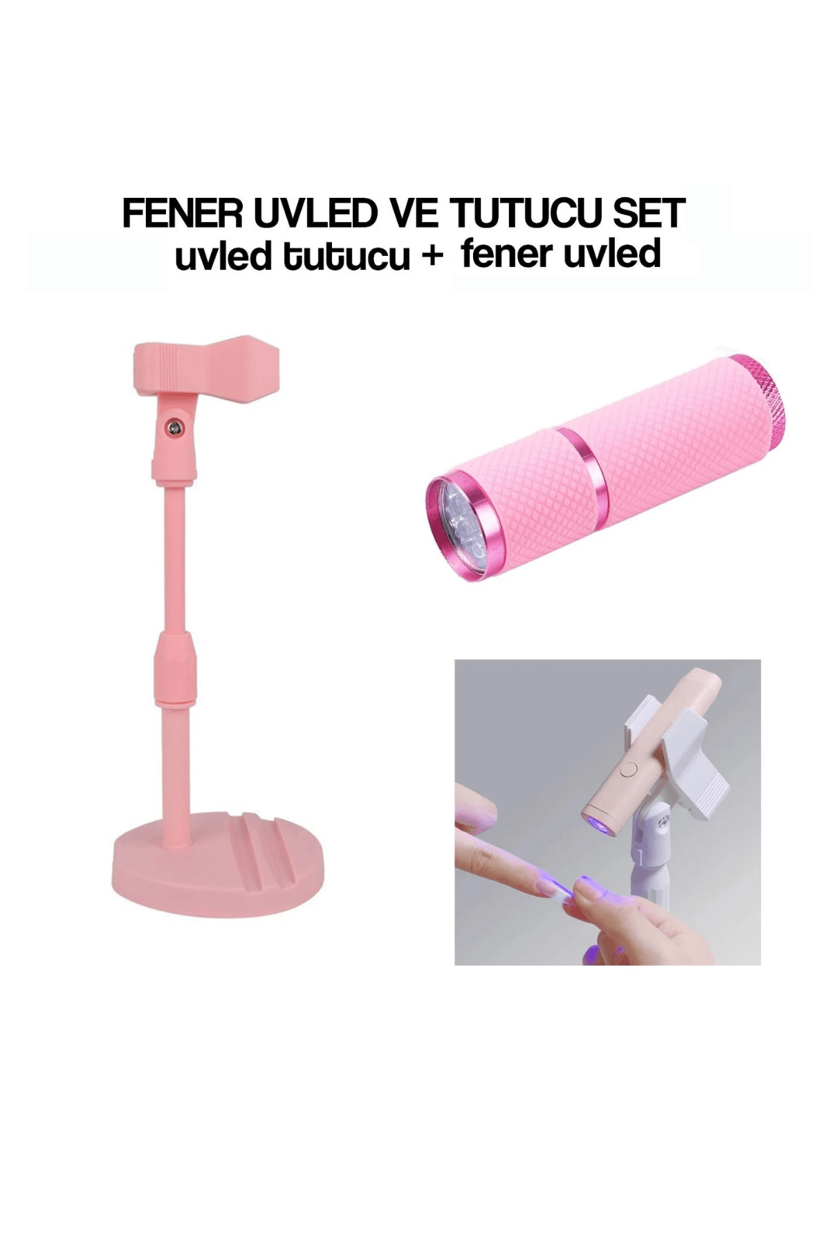FENER UV LED + TUTUCU STAND SET
