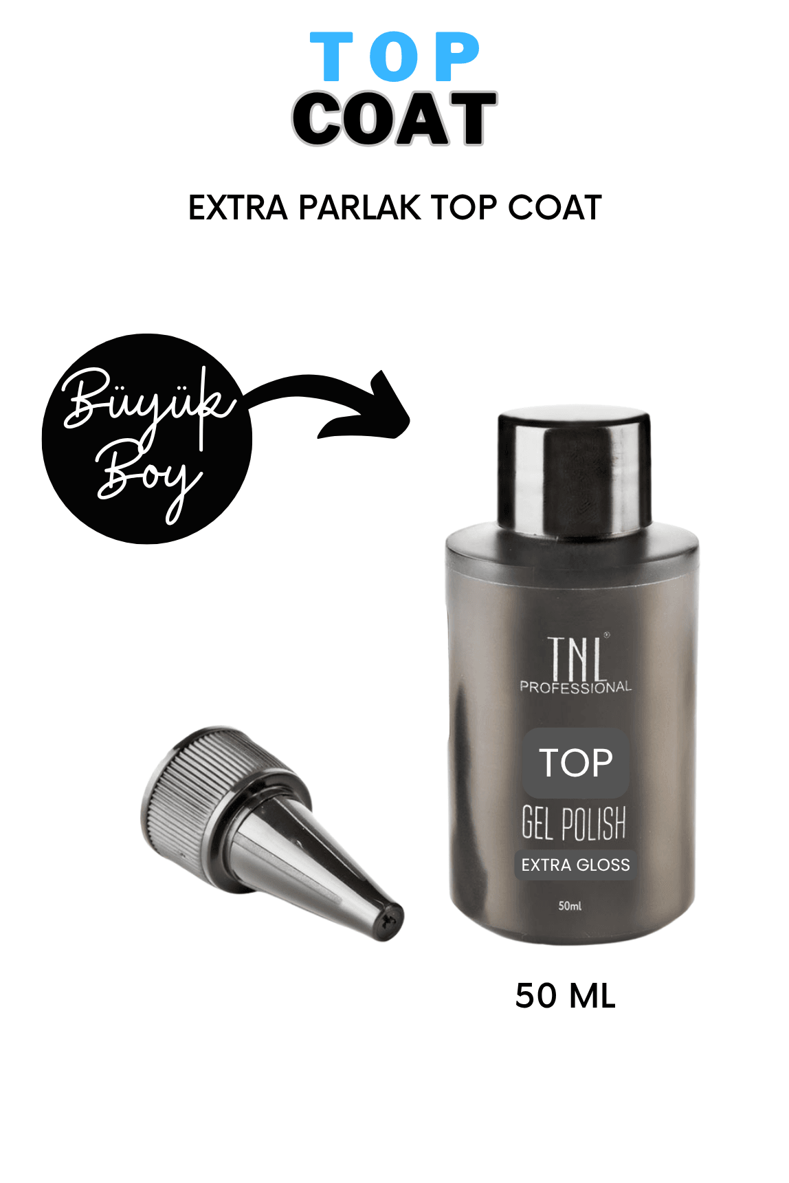 50 ML Base & Top Coat Çeşitleri
