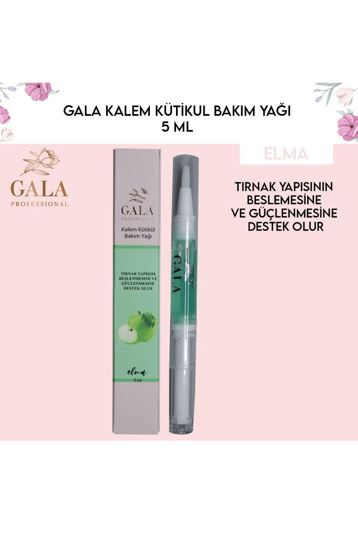 KÜTİKÜL BAKIM YAĞI KALEM FORMUNDA - ELMA