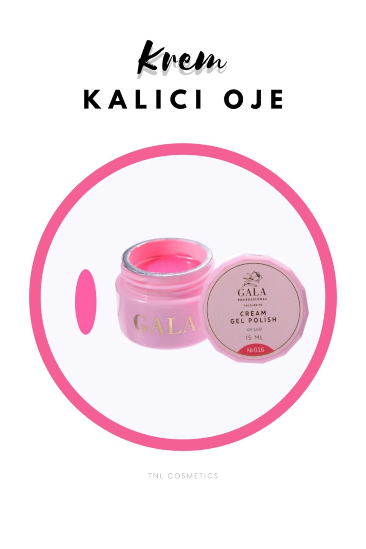 KREM KALICI OJE - 16 pembe