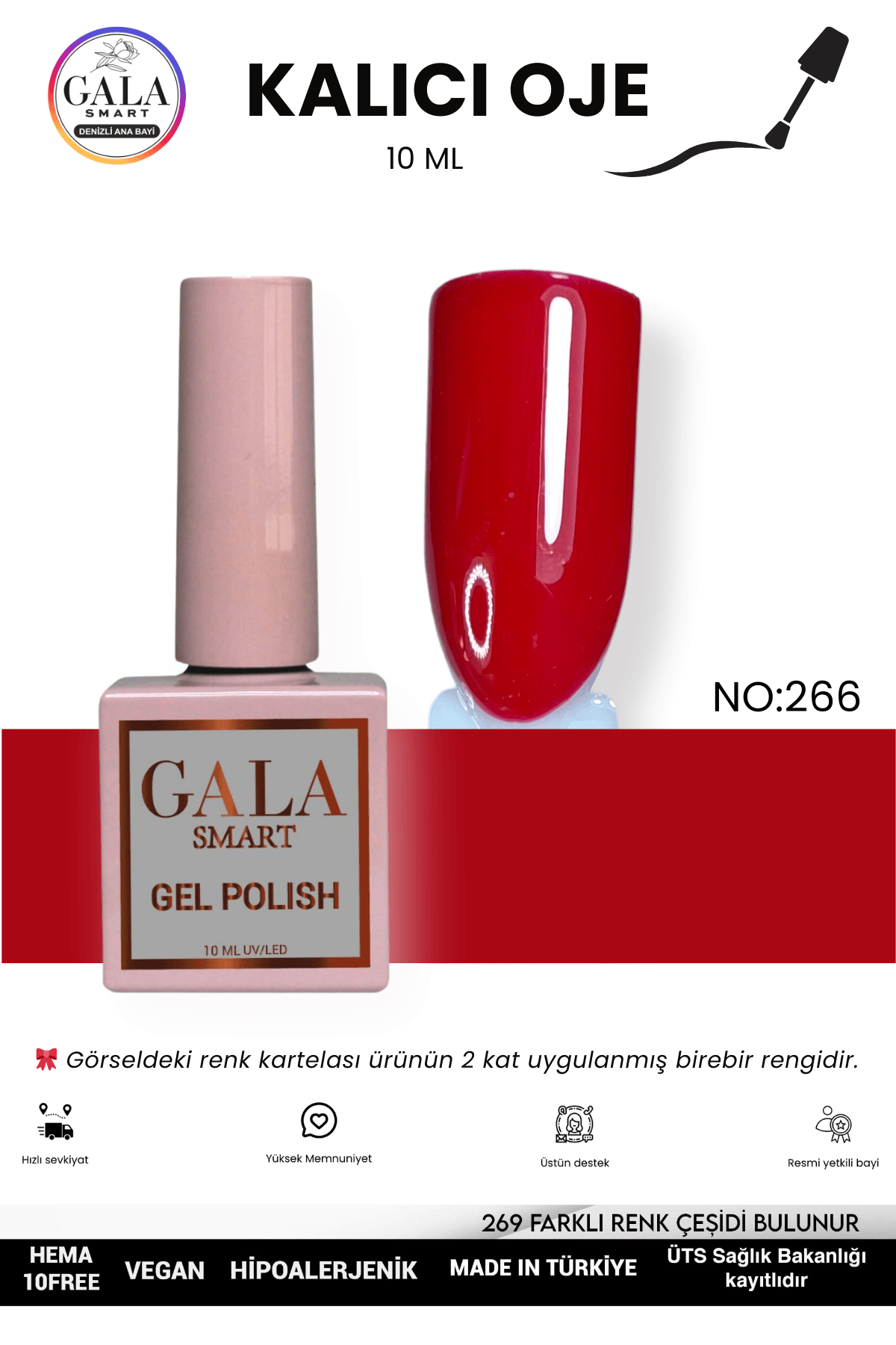 KIRMIZI KALICI OJE 10 ML - 266