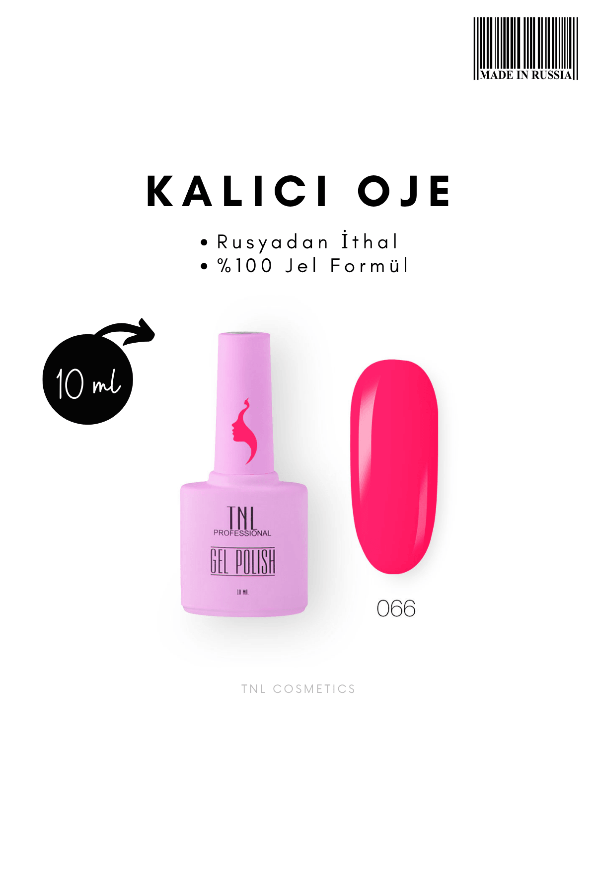 TNL Kalıcı Oje 10 ML - 066
