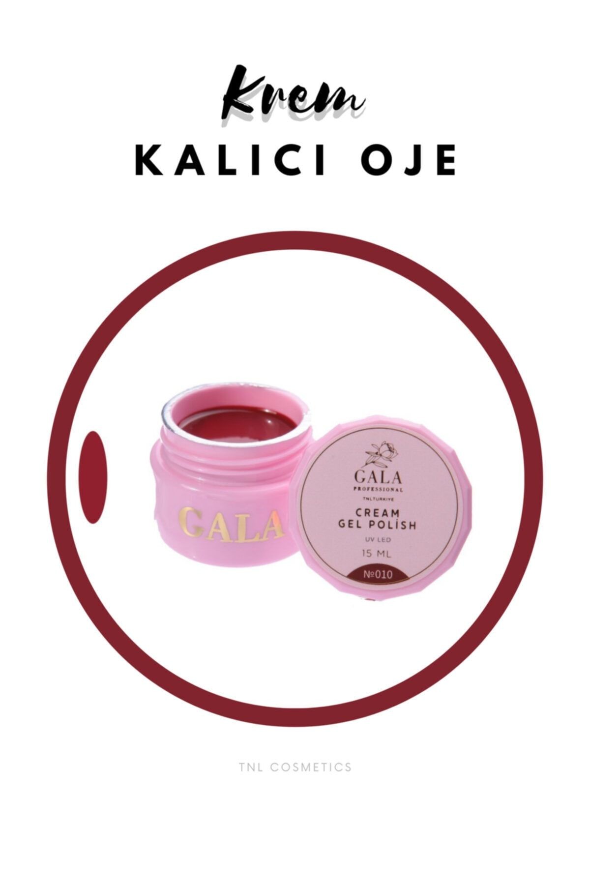 KREM KALICI OJE - 10 kırmızı