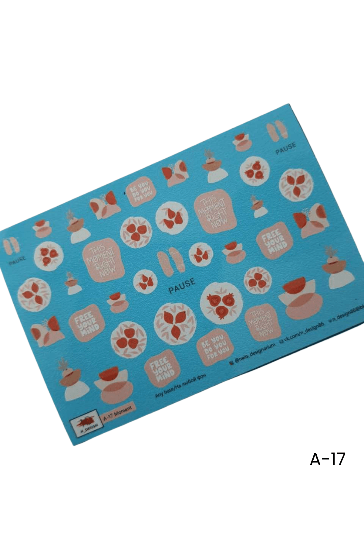 STICKER NAIL ART  - A-17