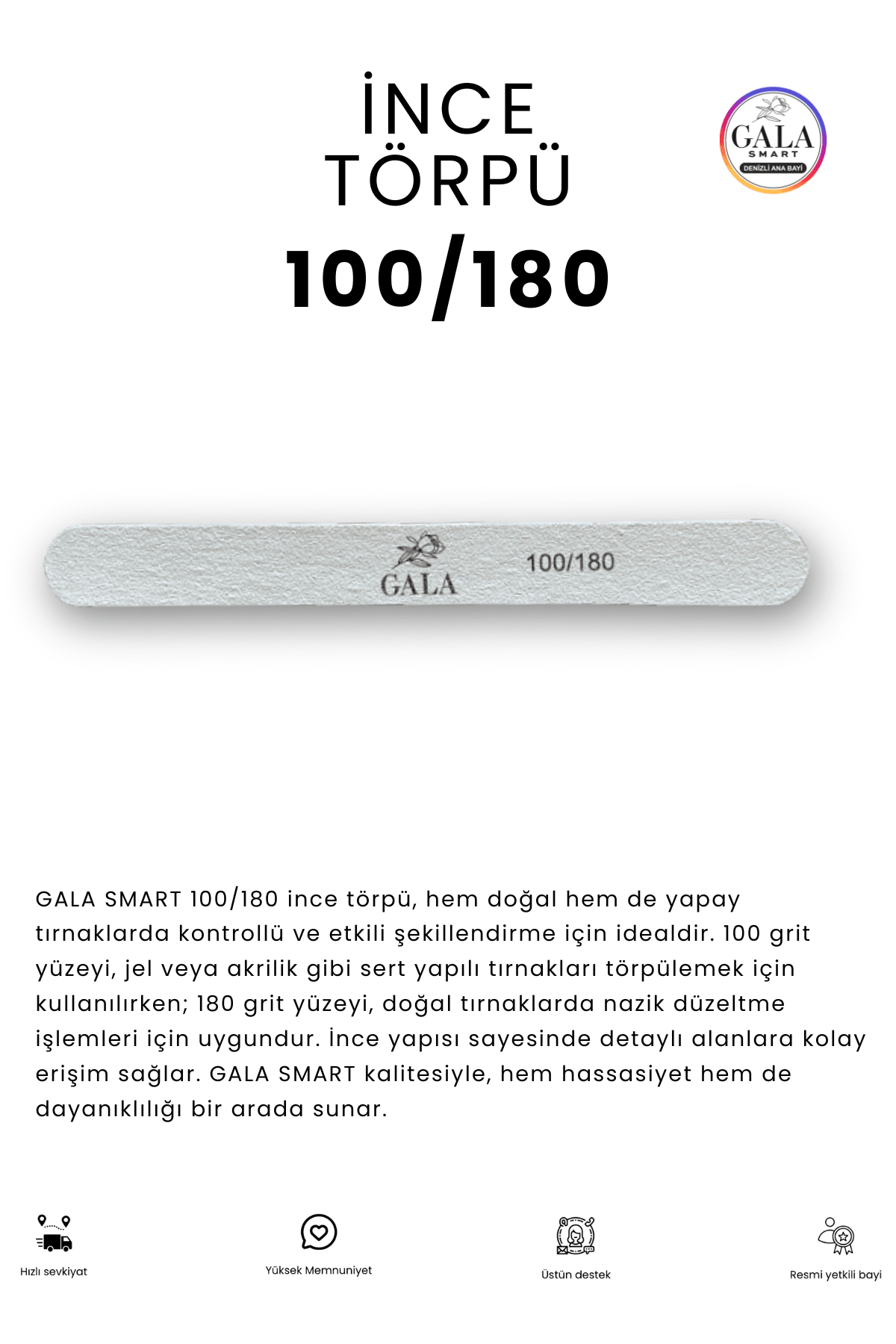 100/180 İNCE KAĞIT TÖRPÜ
