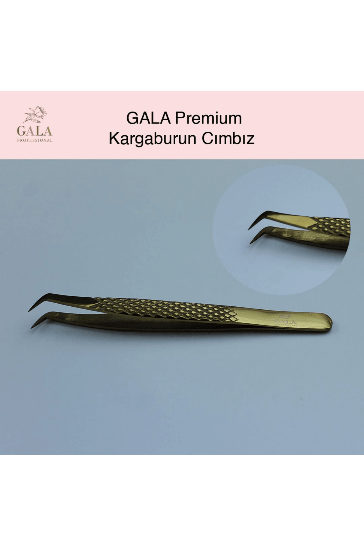 İPEK KİRPİK CIMBIZI - KARGABURUN GOLD