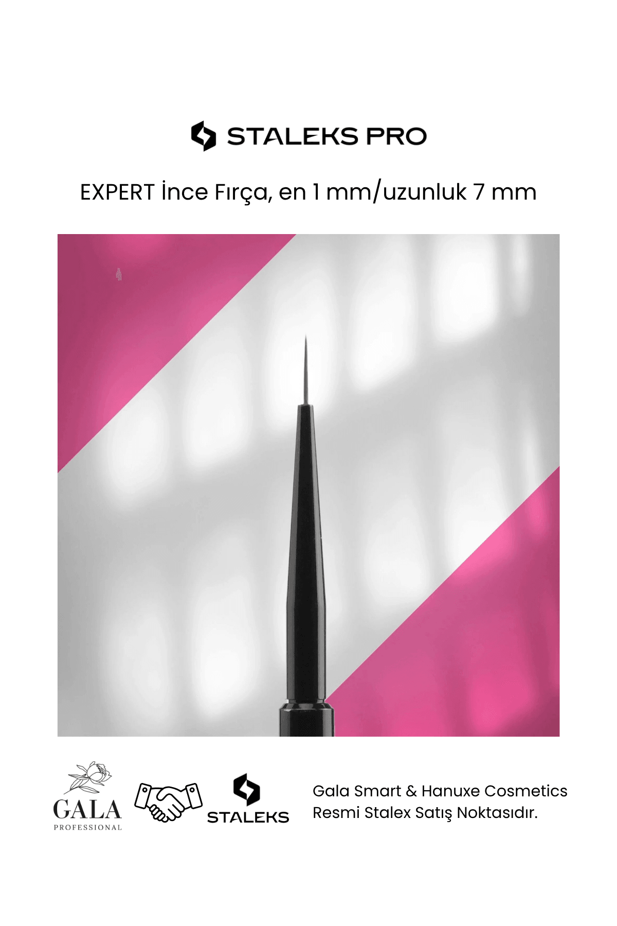 EXPERT İnce Fırça, en 1 mm/uzunluk 7 mm