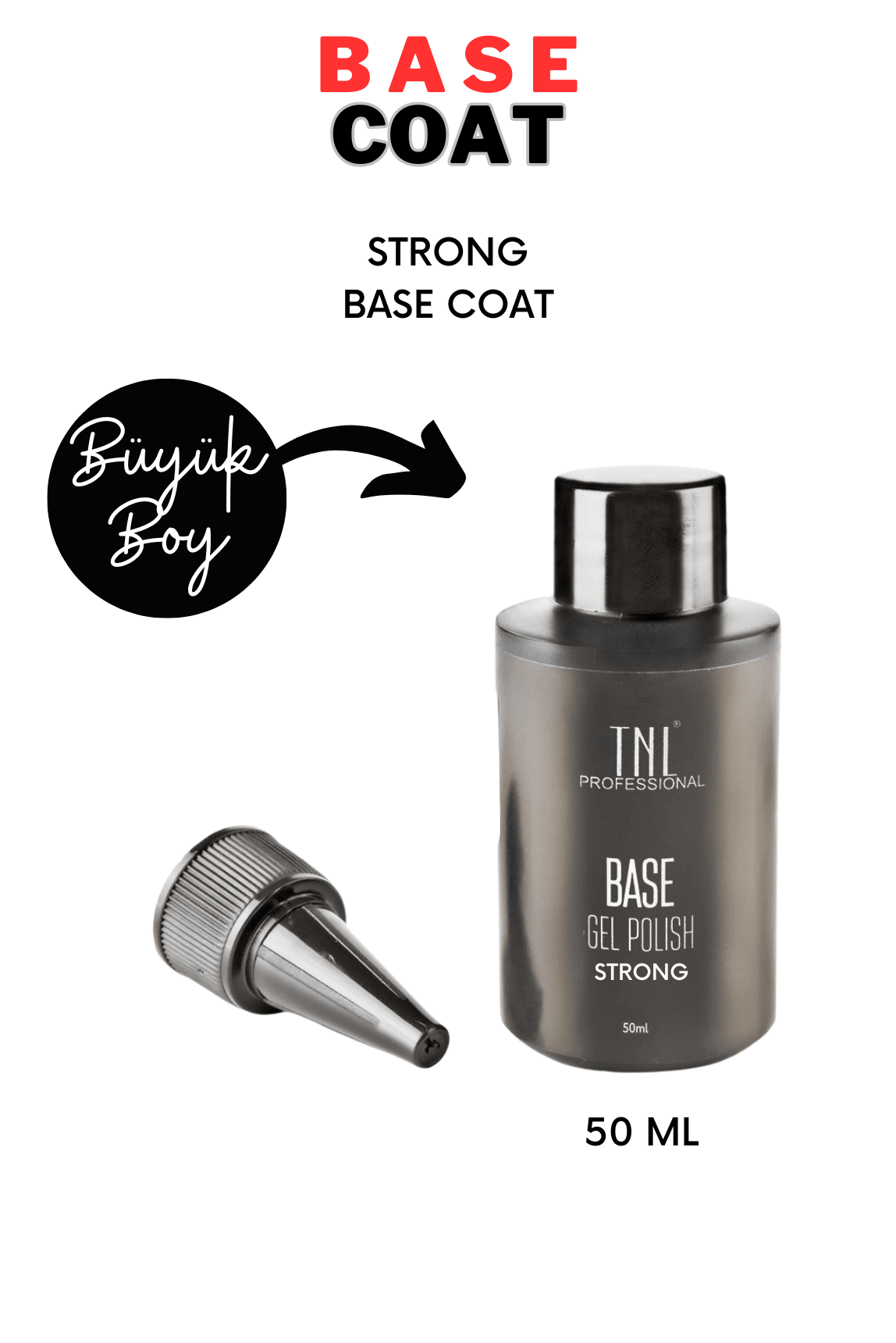 50 ML Base & Top Coat Çeşitleri