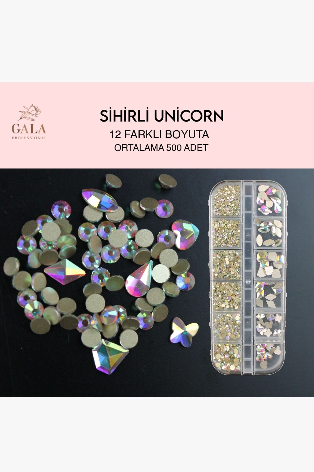 TAŞ ŞETLERİ - 500LÜ CRYSTAL SİHİRLİ TAŞ SETİ