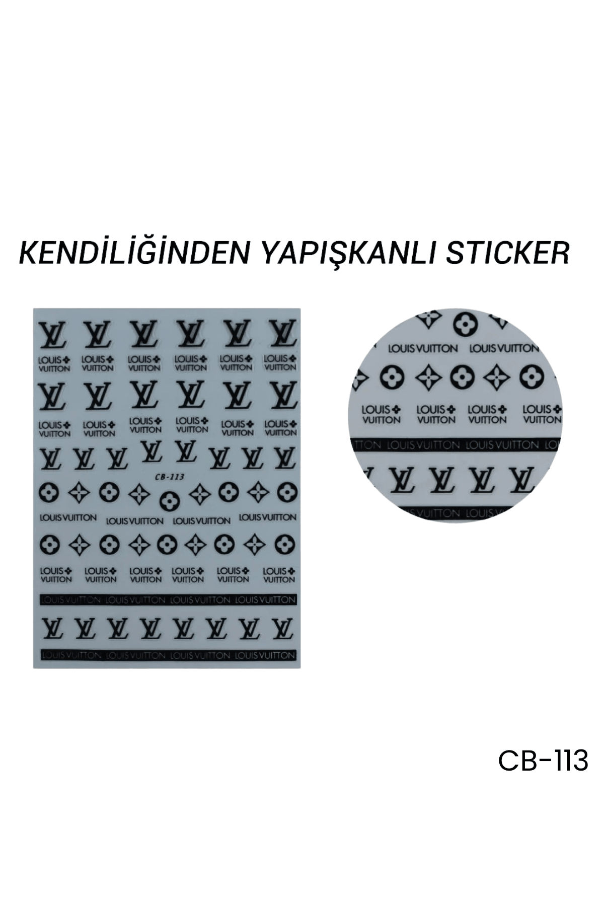 STICKER NAIL ART  - CB-113