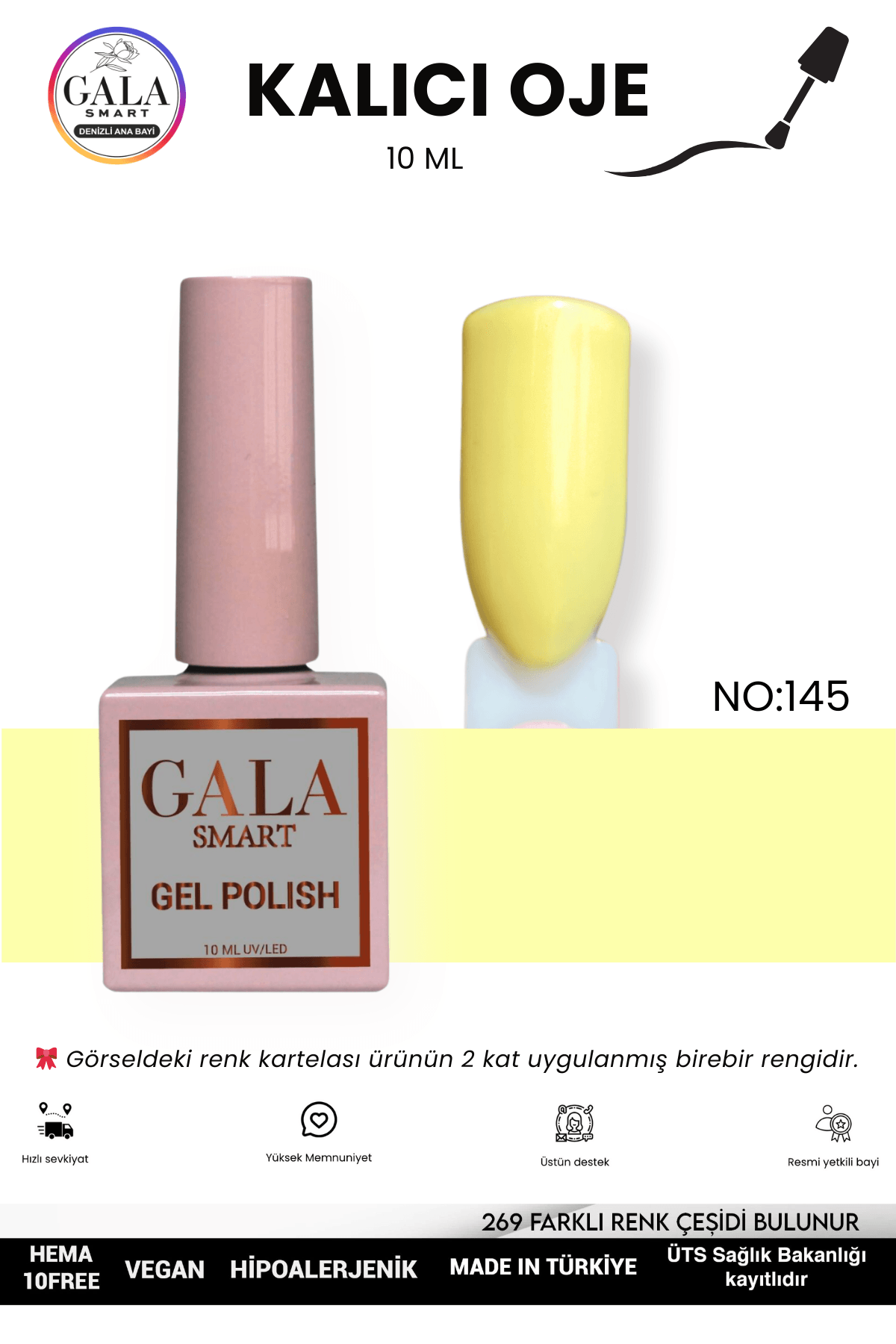 SARI KALICI OJE 10 ML - 145