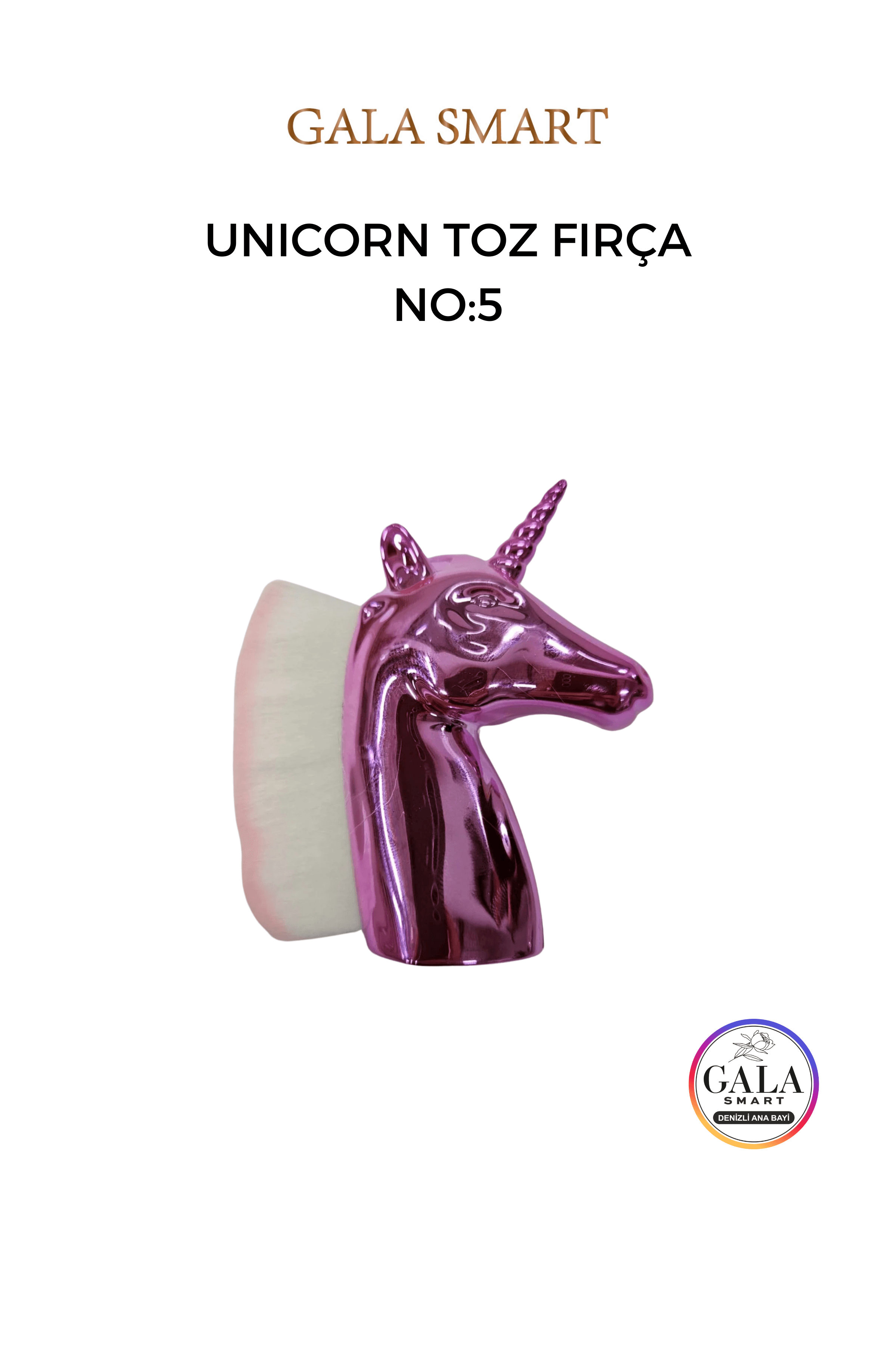 Toz Fırçası - UNICORN TOZ FIRÇA PEMBE