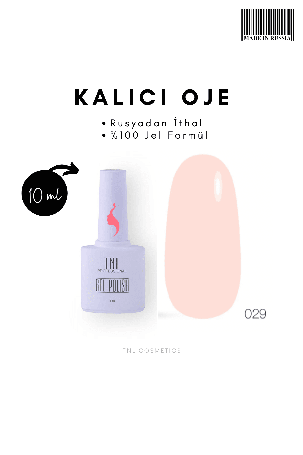 TNL Kalıcı Oje 10 ML - 029