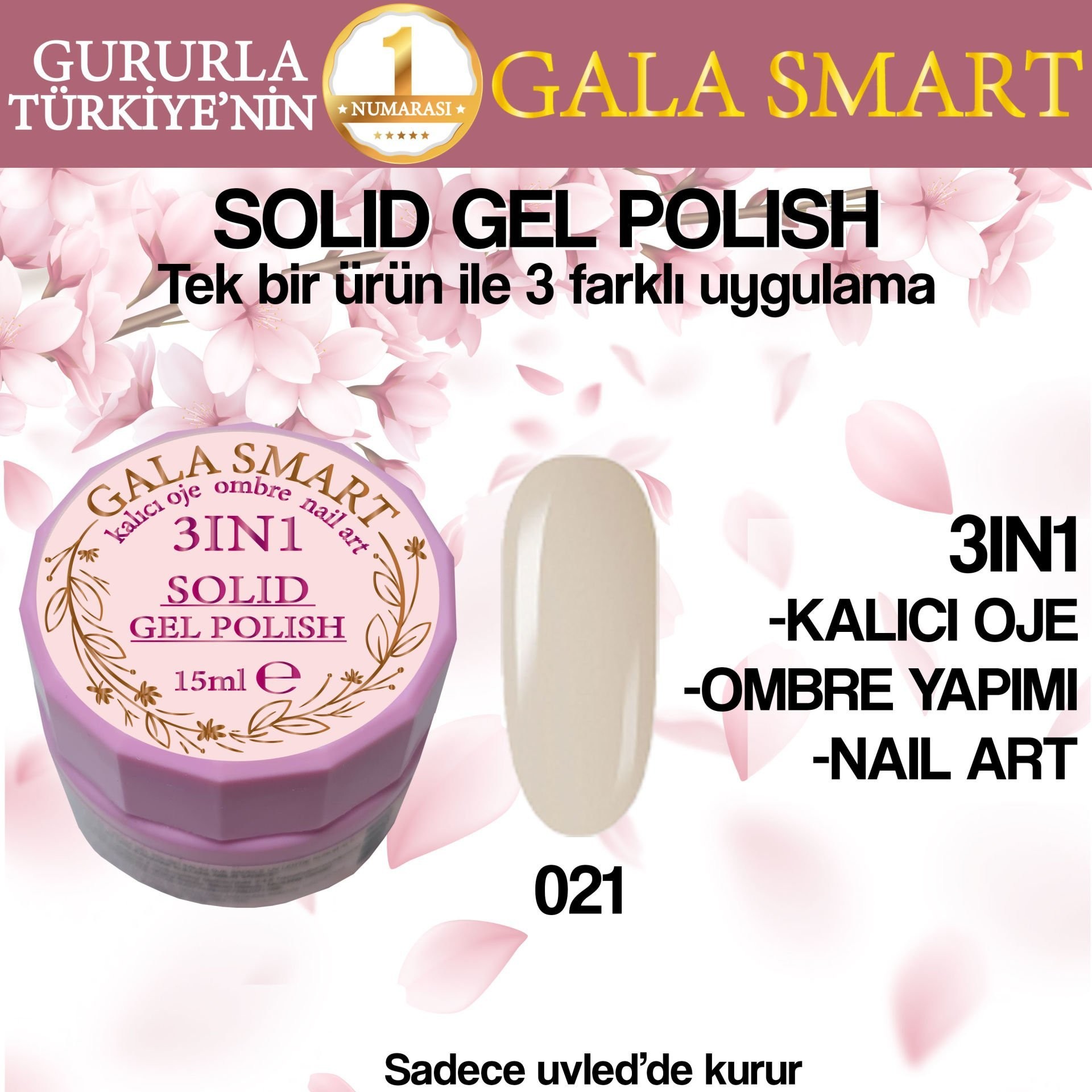 KREM KALICI OJE 15 ML  - 021