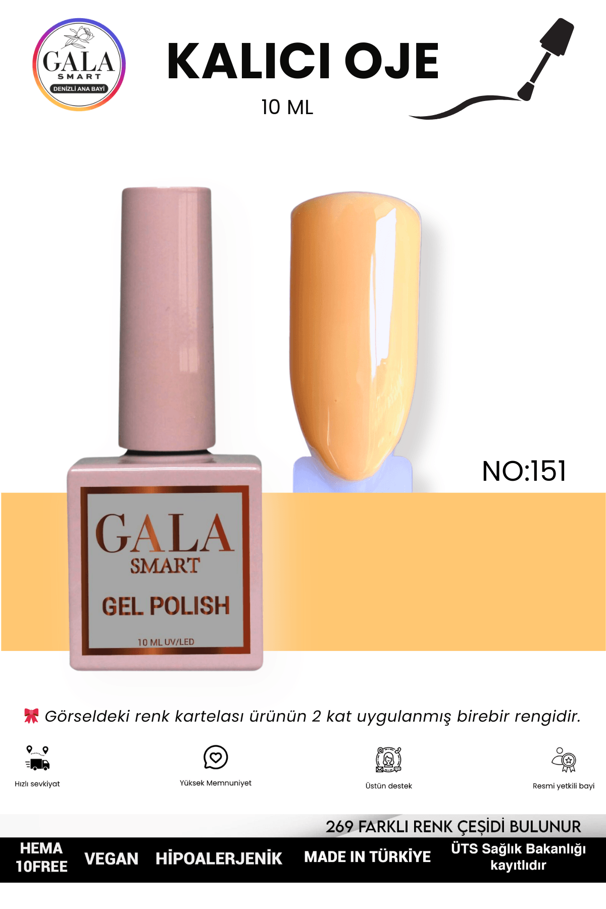 SARI KALICI OJE 10 ML - 151