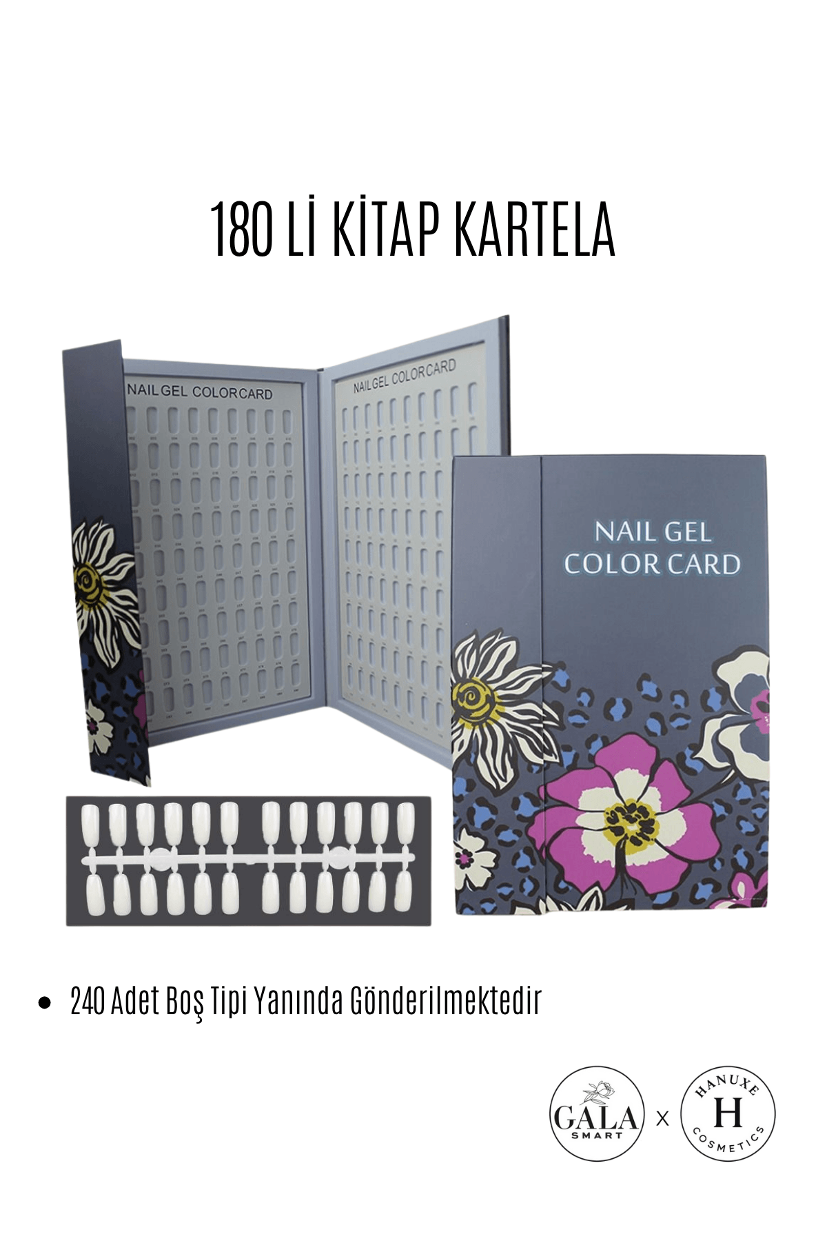KİTAP KARTELA OJE RENK SUNUMU  - 180Lİ LACİVERT