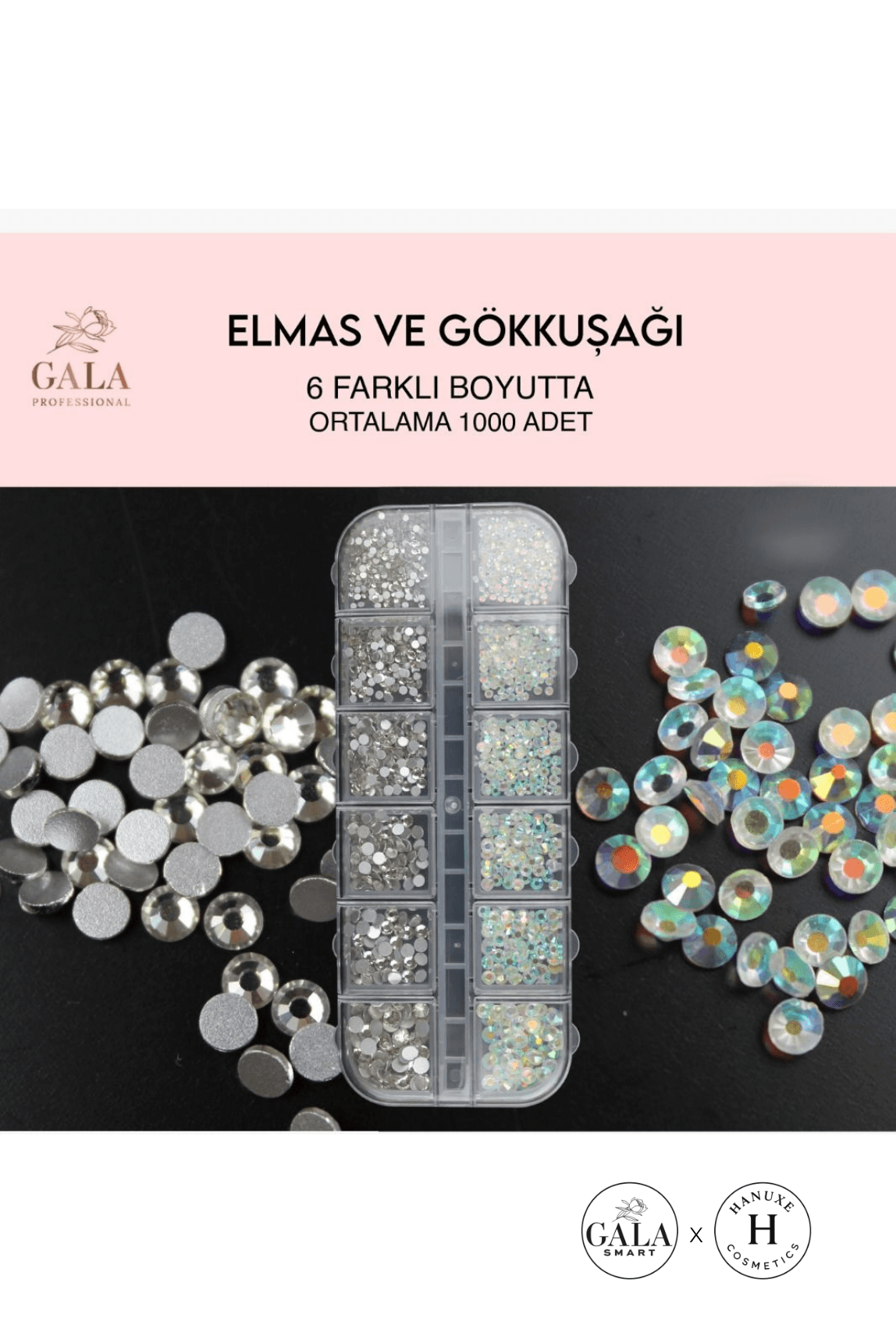 TAŞ ŞETLERİ - 1000Lİ ELMAS VE GÖKKUŞAĞI SETİ