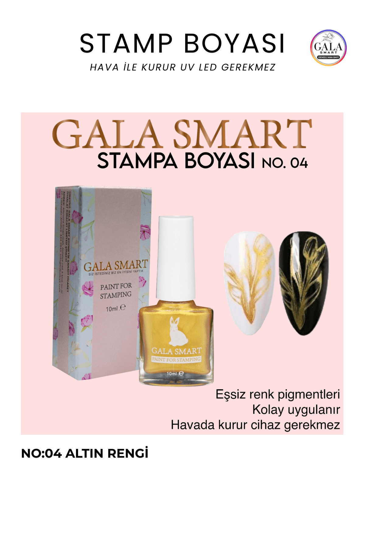 Stamp Boyası - 04 ALTIN