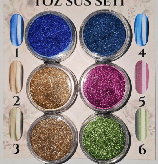 6LI EKO PAKET KROM TOZ SETİ