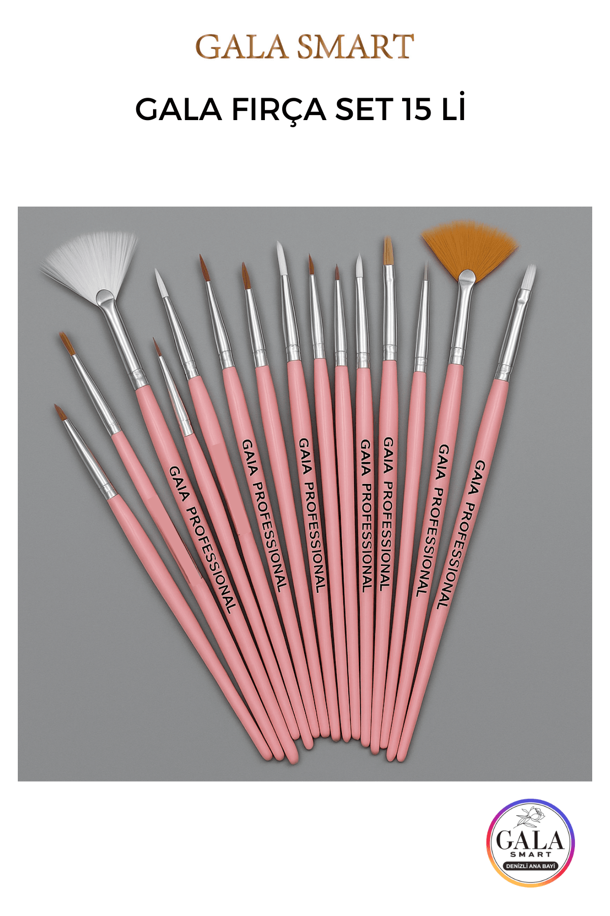 Protez Tırnak Nail Art Fırça Setleri