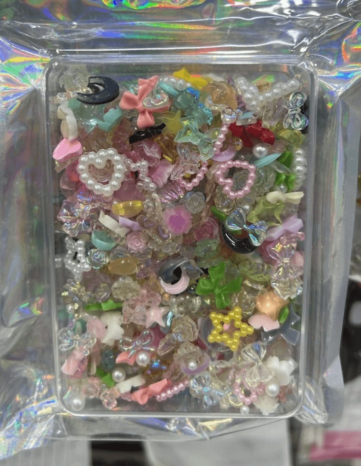 Nail Art Charm Özel Kutu