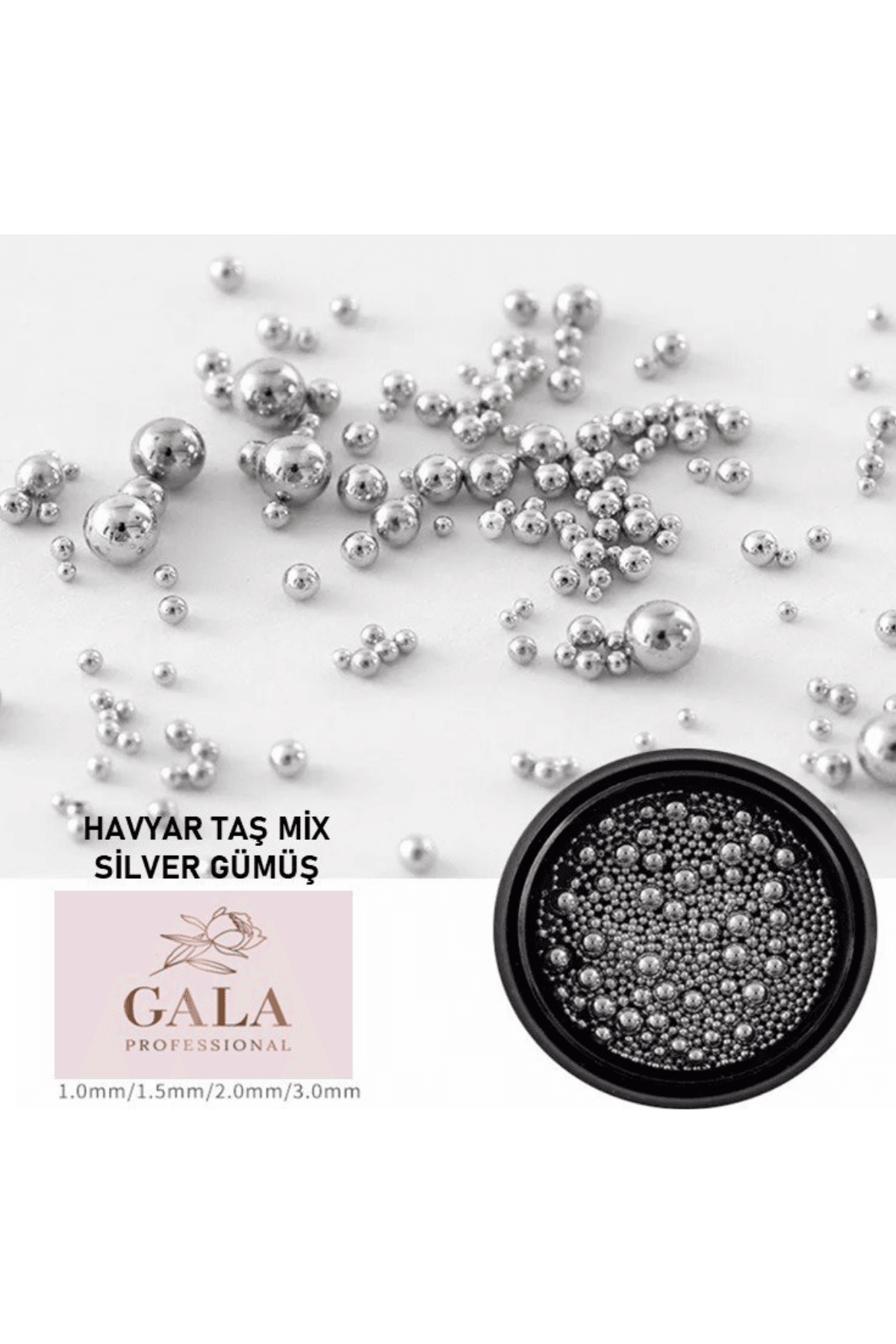 HAVYAR TAŞ MIX - GÜMÜŞ
