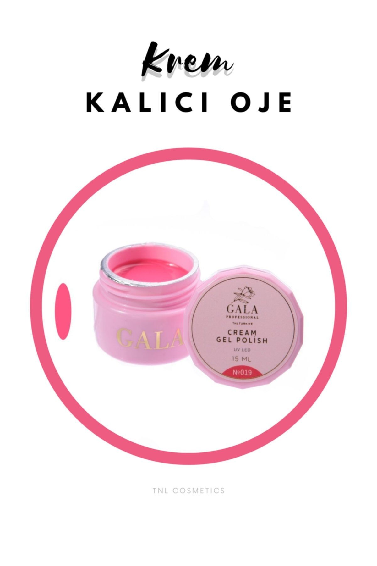 KREM KALICI OJE - 19 pembe