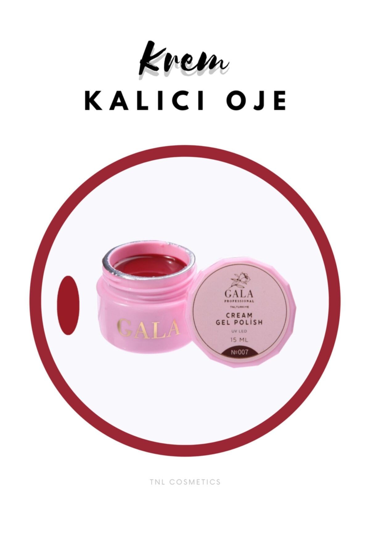 KREM KALICI OJE - 07 kırmızı