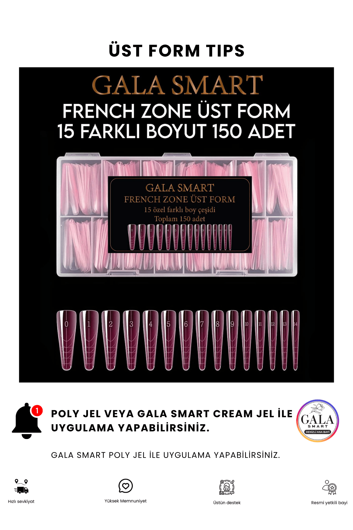 Üst Form Dual Form Tips - FRENCH ZONE 150