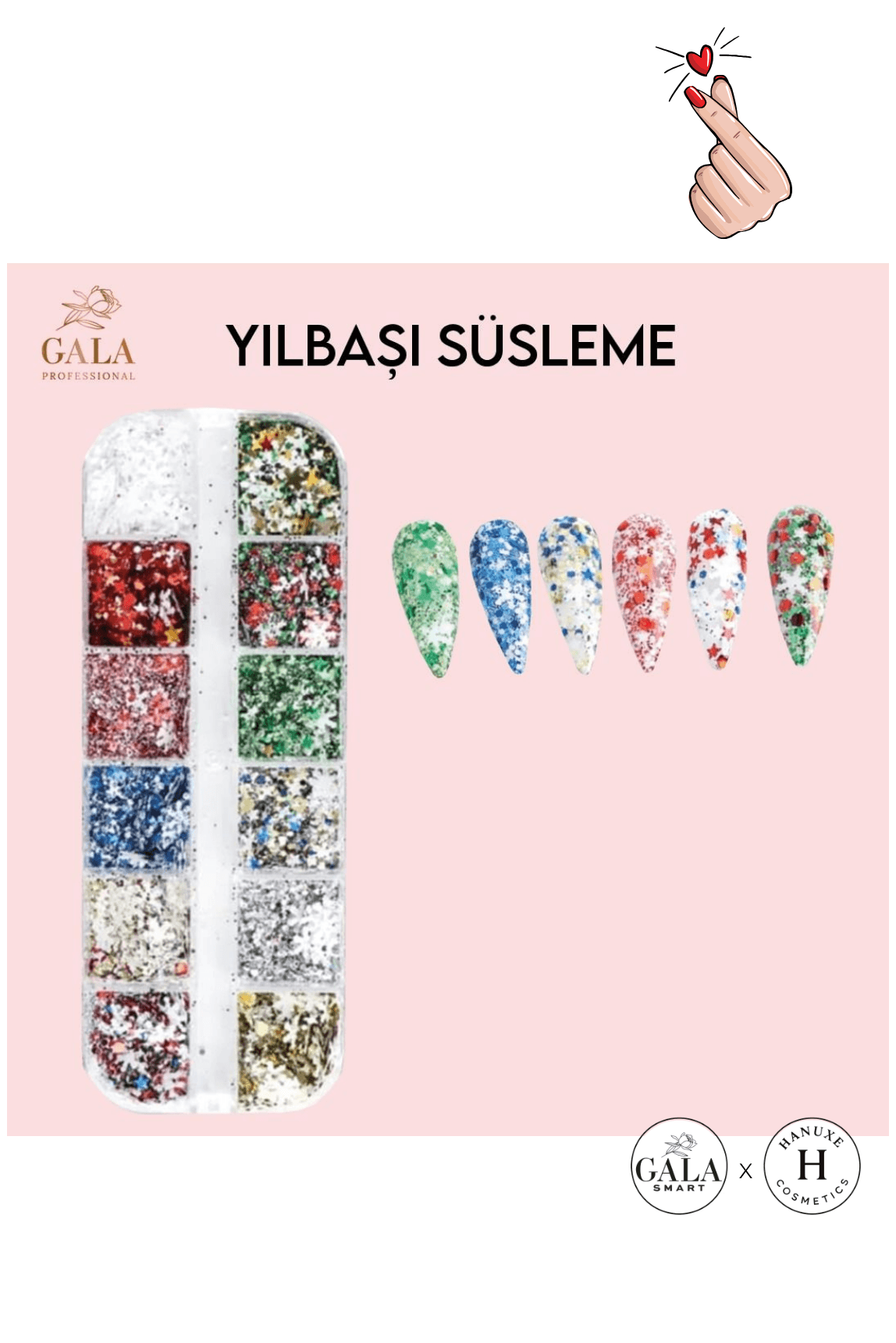 YILBAŞI SÜSLEME 12Lİ SET