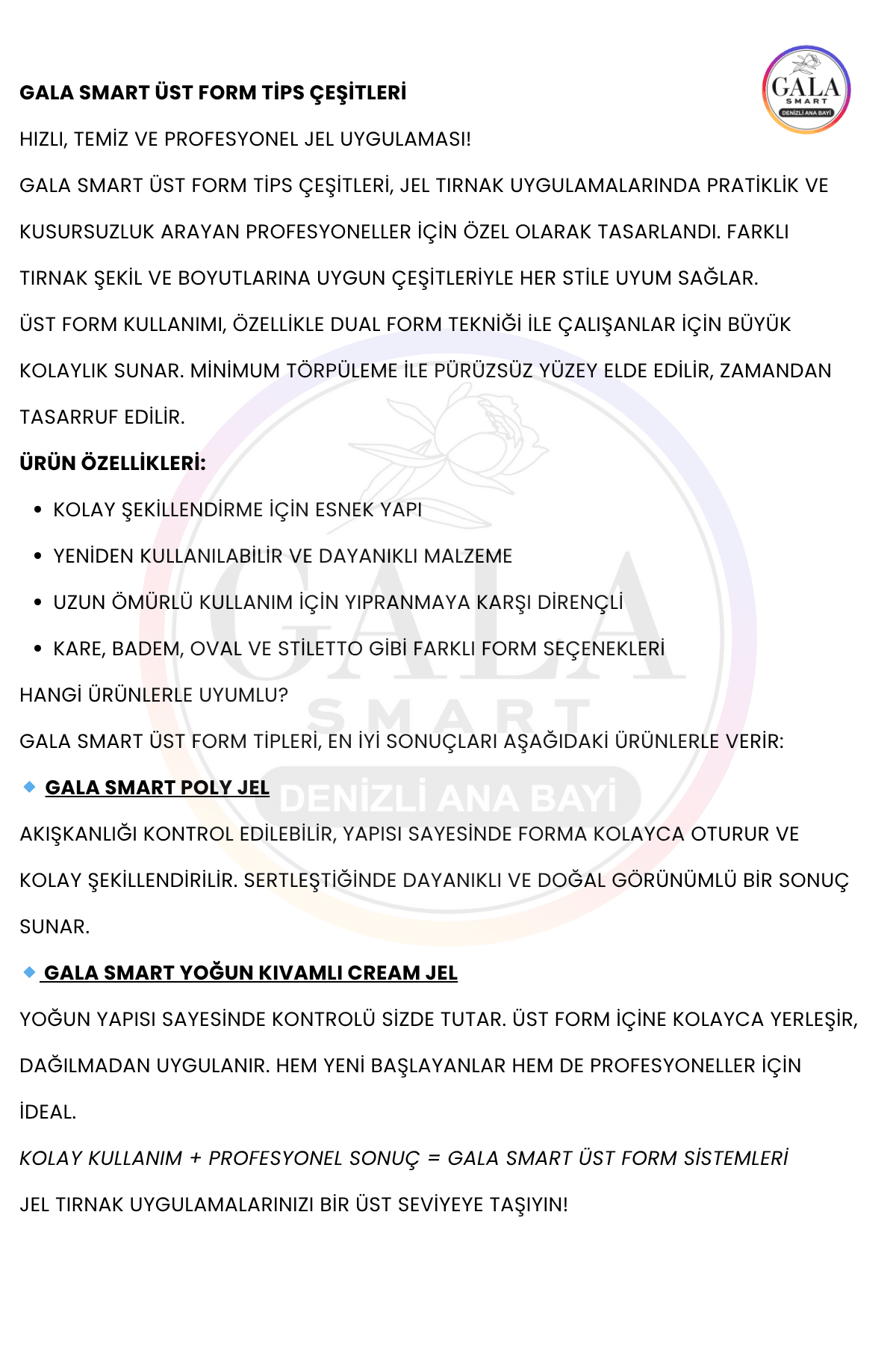 Üst Form Dual Form Tips