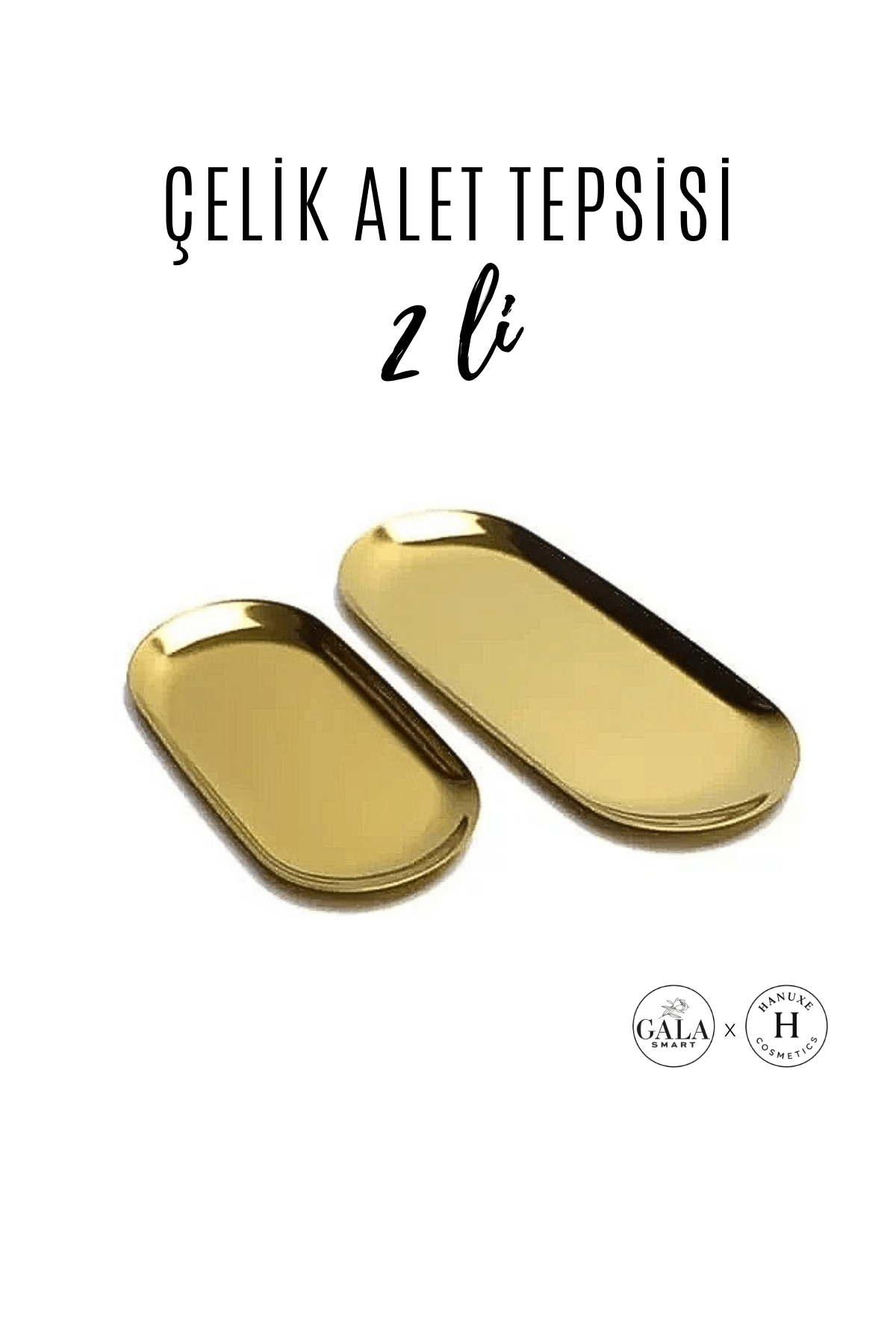 ÇELİK ALET TEPSİSİ 2Lİ 