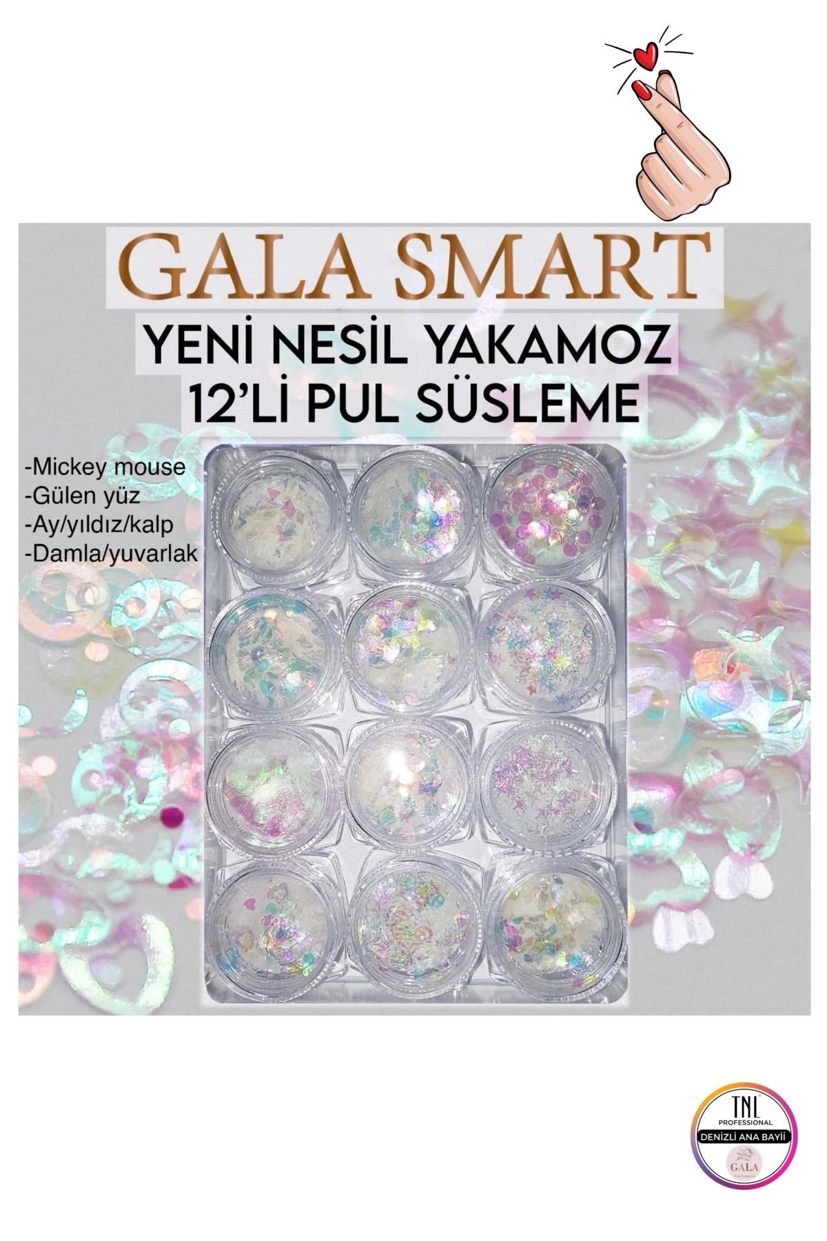 NAIL ART SİM SÜS ÇEŞİTLERİ - 34