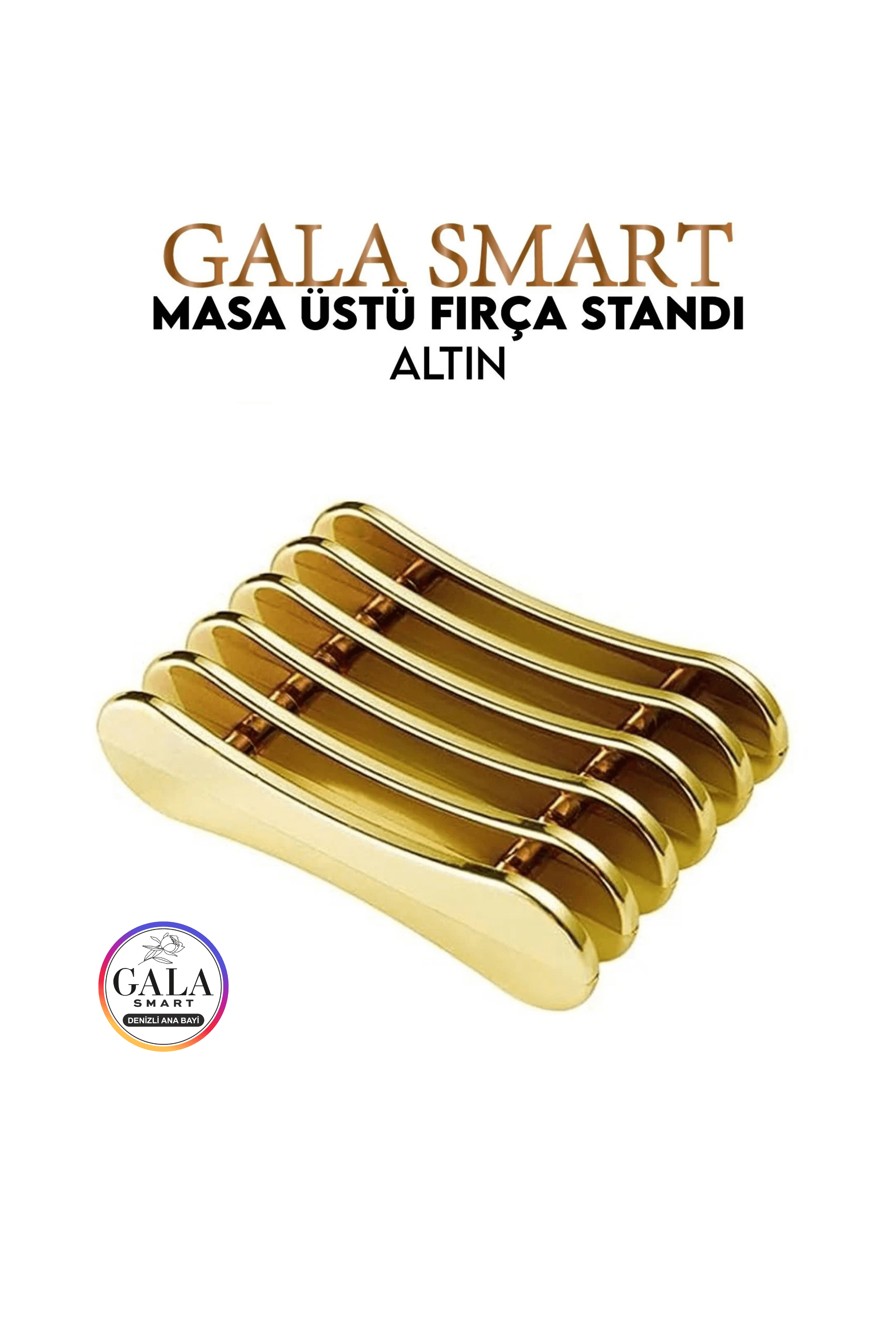 Fırça Standı - FIRÇA STANDI ALTIN