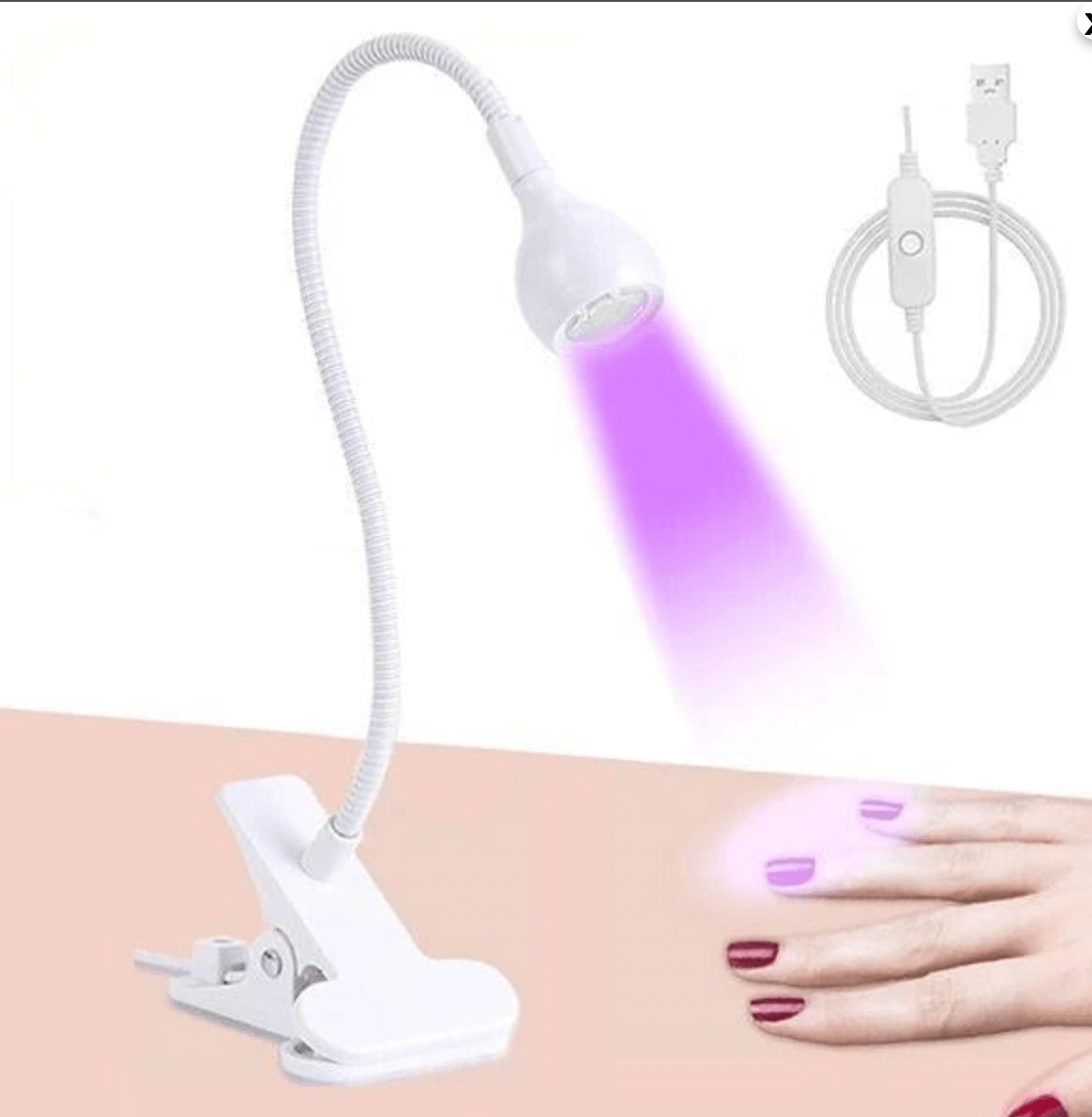 Akrobat Lamba Masa Sabitlemeli  - BEYAZ