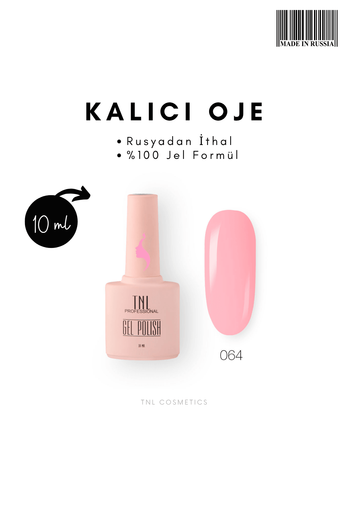 TNL Kalıcı Oje 10 ML - 064