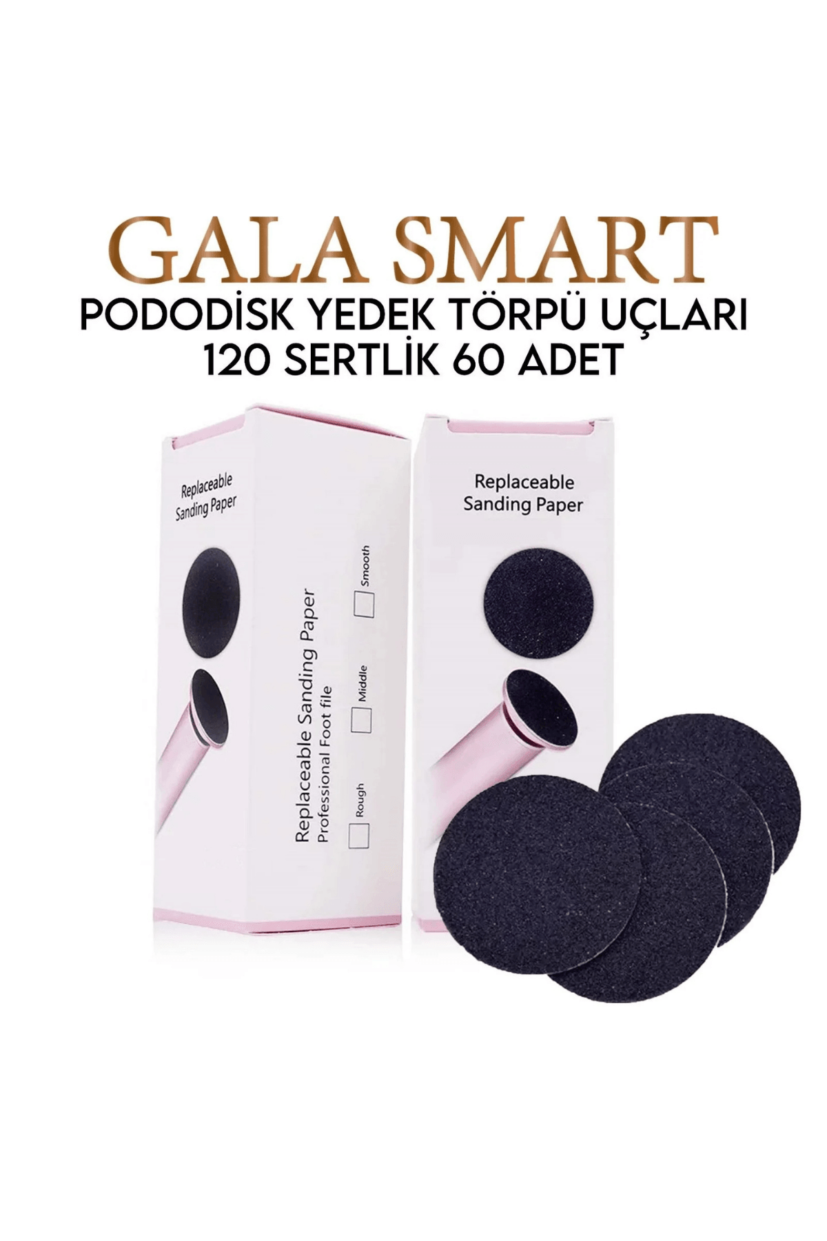 GALA PODODİSK YEDEK YAPIŞKANLI TÖRPÜ - 60 ADET (120 GİRİT)