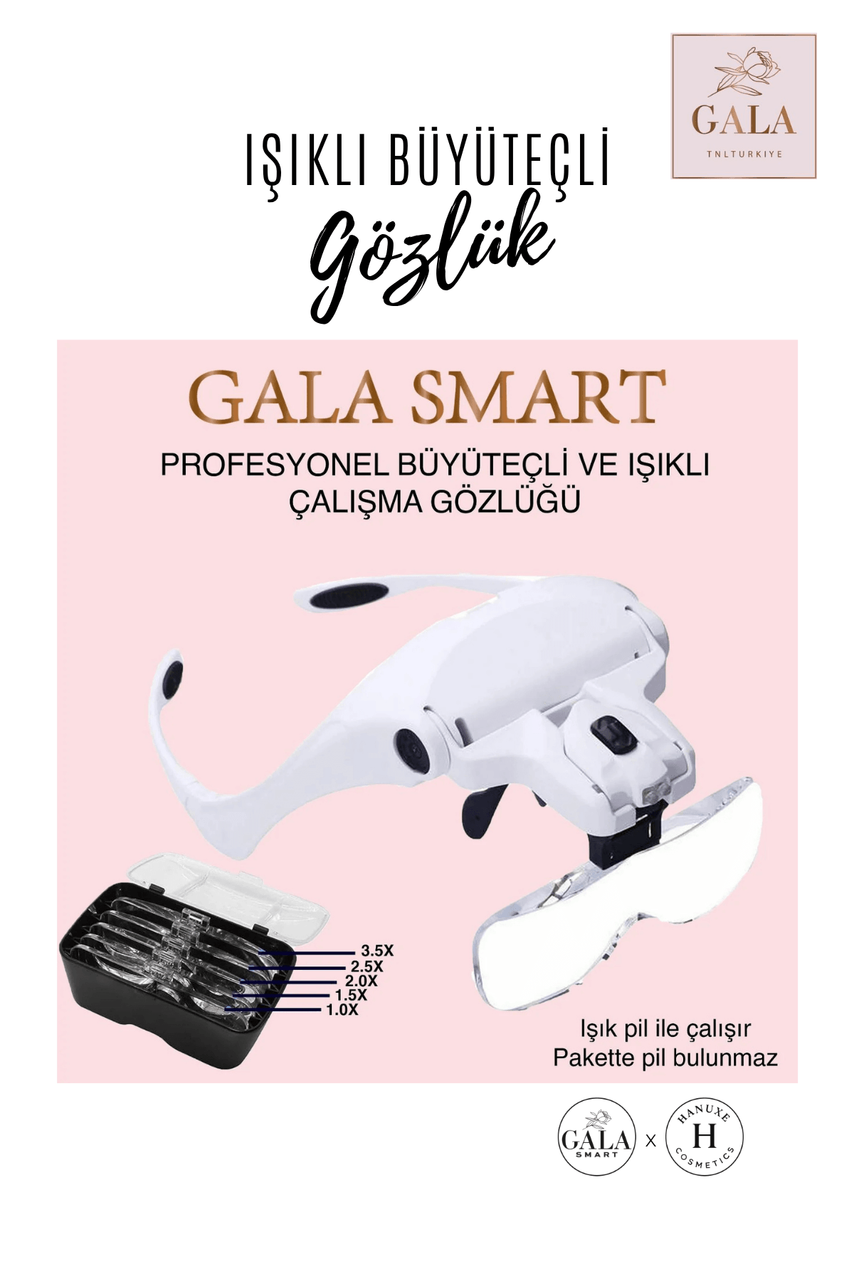 IŞIKLI BÜYÜTEÇLİ GÖZLÜK 