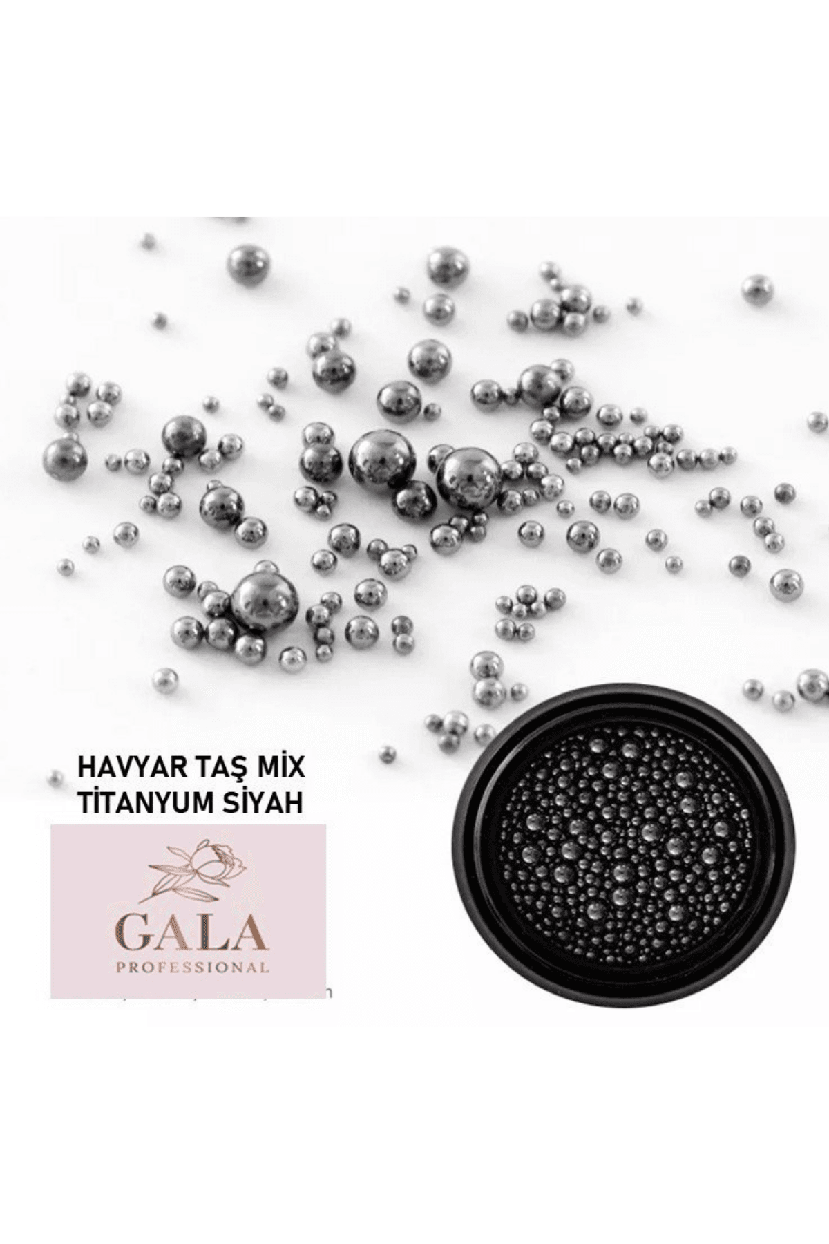 HAVYAR TAŞ MIX - SİYAH