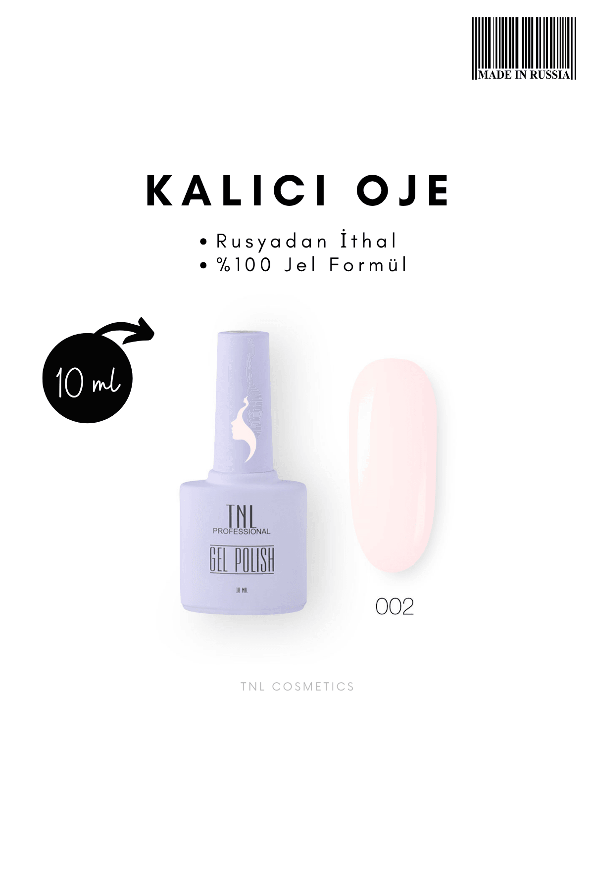 TNL Kalıcı Oje 10 ML