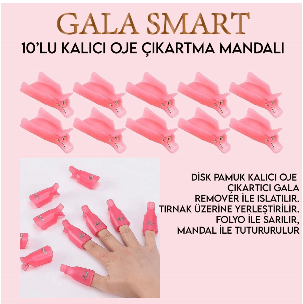 GALA KALICI OJE ÇIKARTMA MANDALI 10 LU PAKET