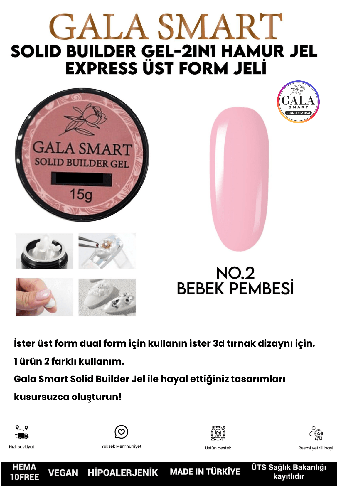 Solid Builder Jel 15 GR - 02
