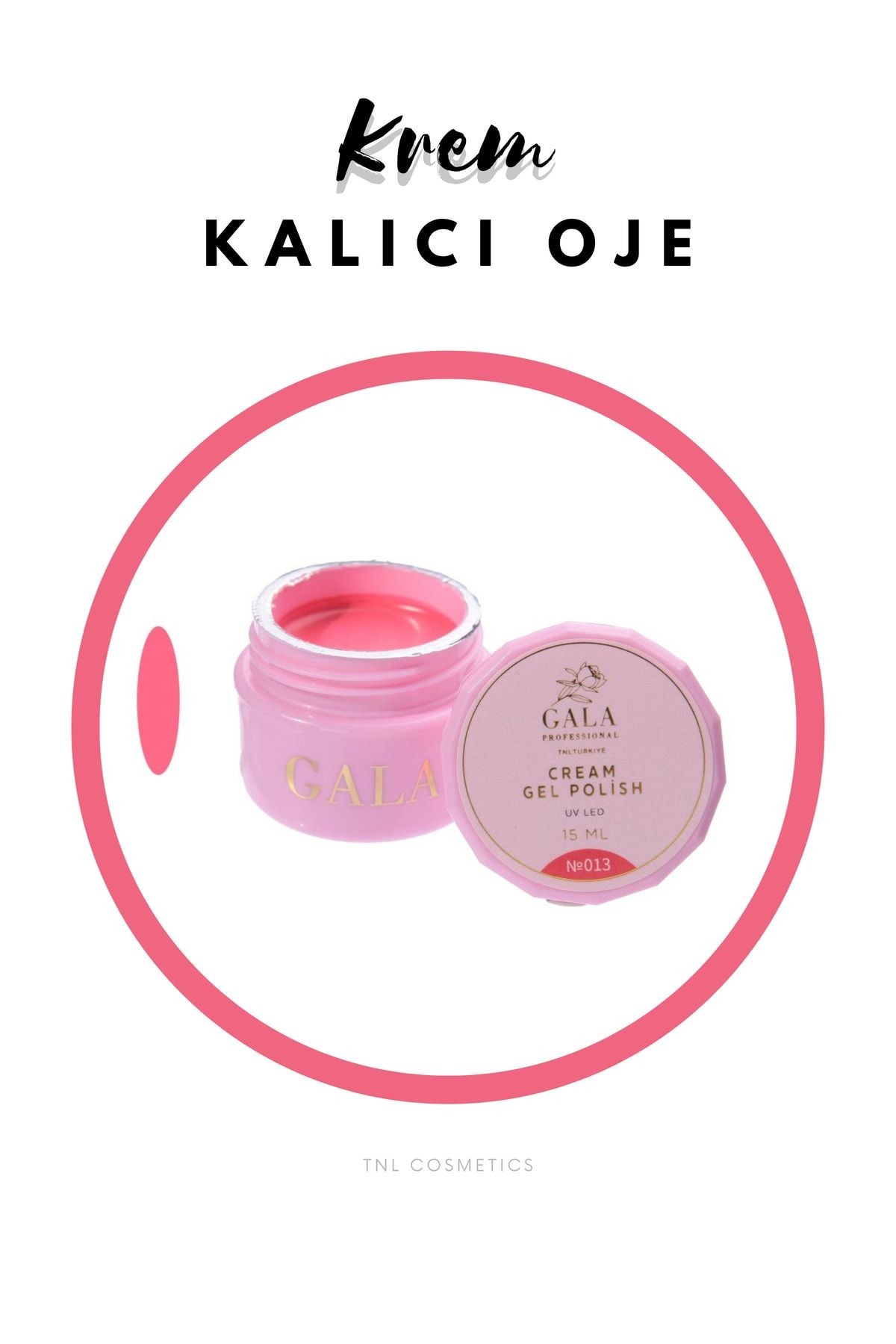 KREM KALICI OJE - 13 pembe