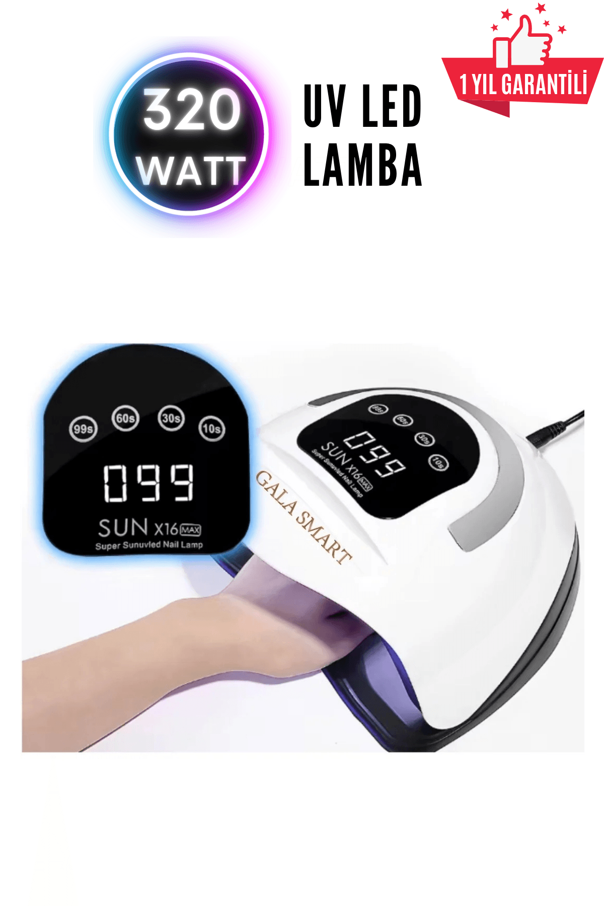 Sun X16 - 320w Uv Led Kurutucu
