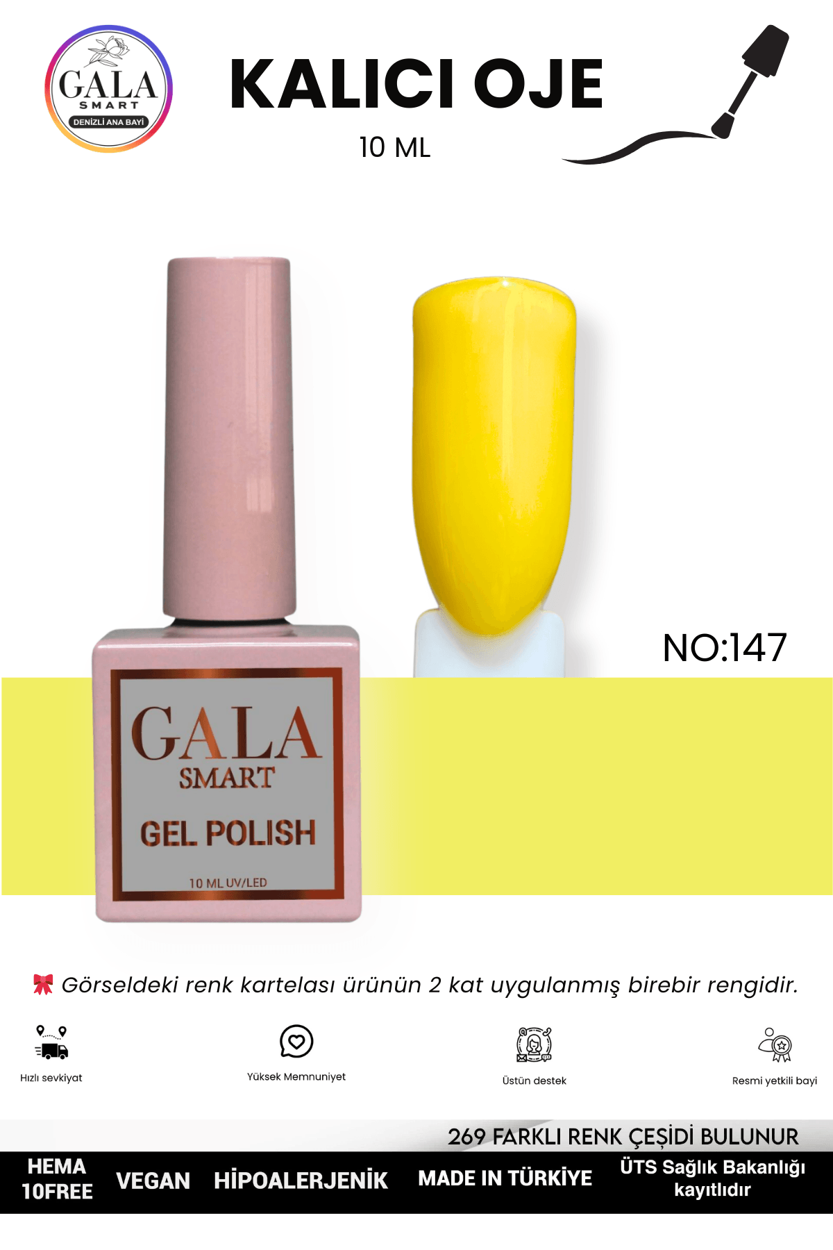 SARI KALICI OJE 10 ML - 147