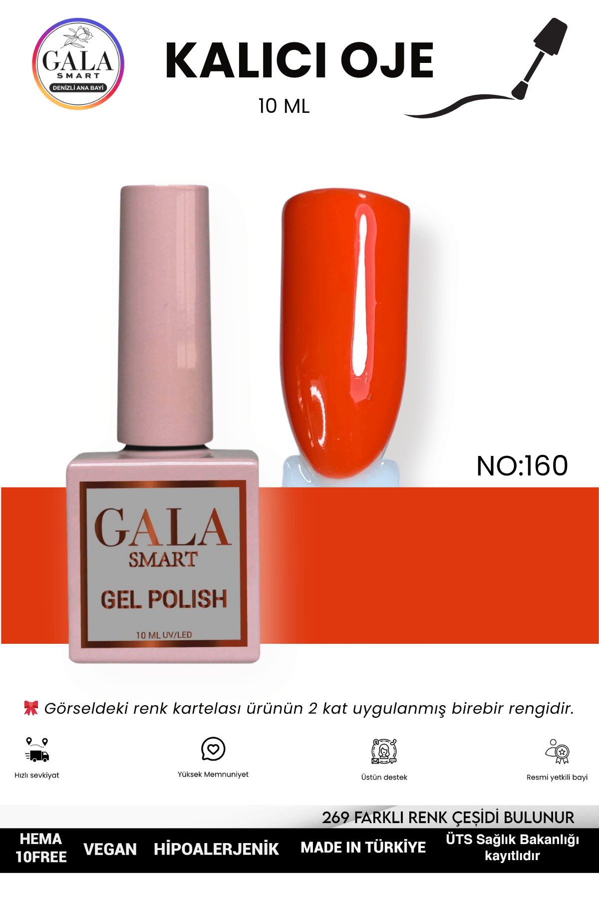 KIRMIZI KALICI OJE 10 ML - 160