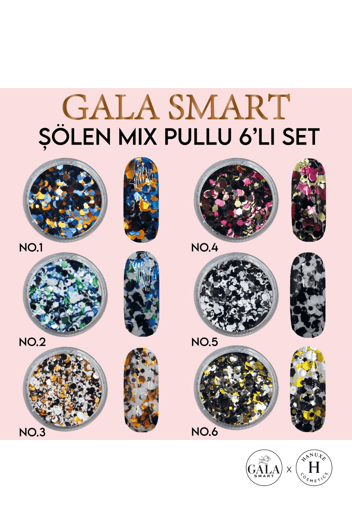 SİM SÜS SET 6LI 